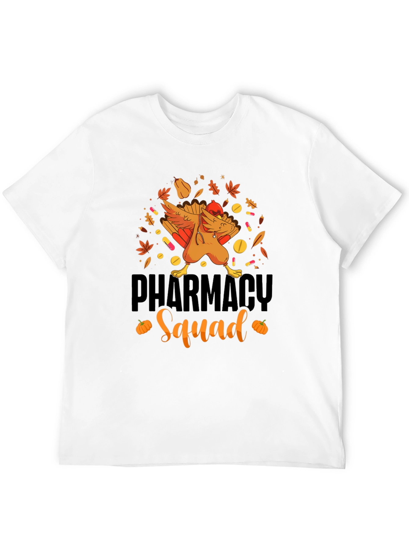 Pharmacy Squad Thanksgiving Turkey T-Shirt
