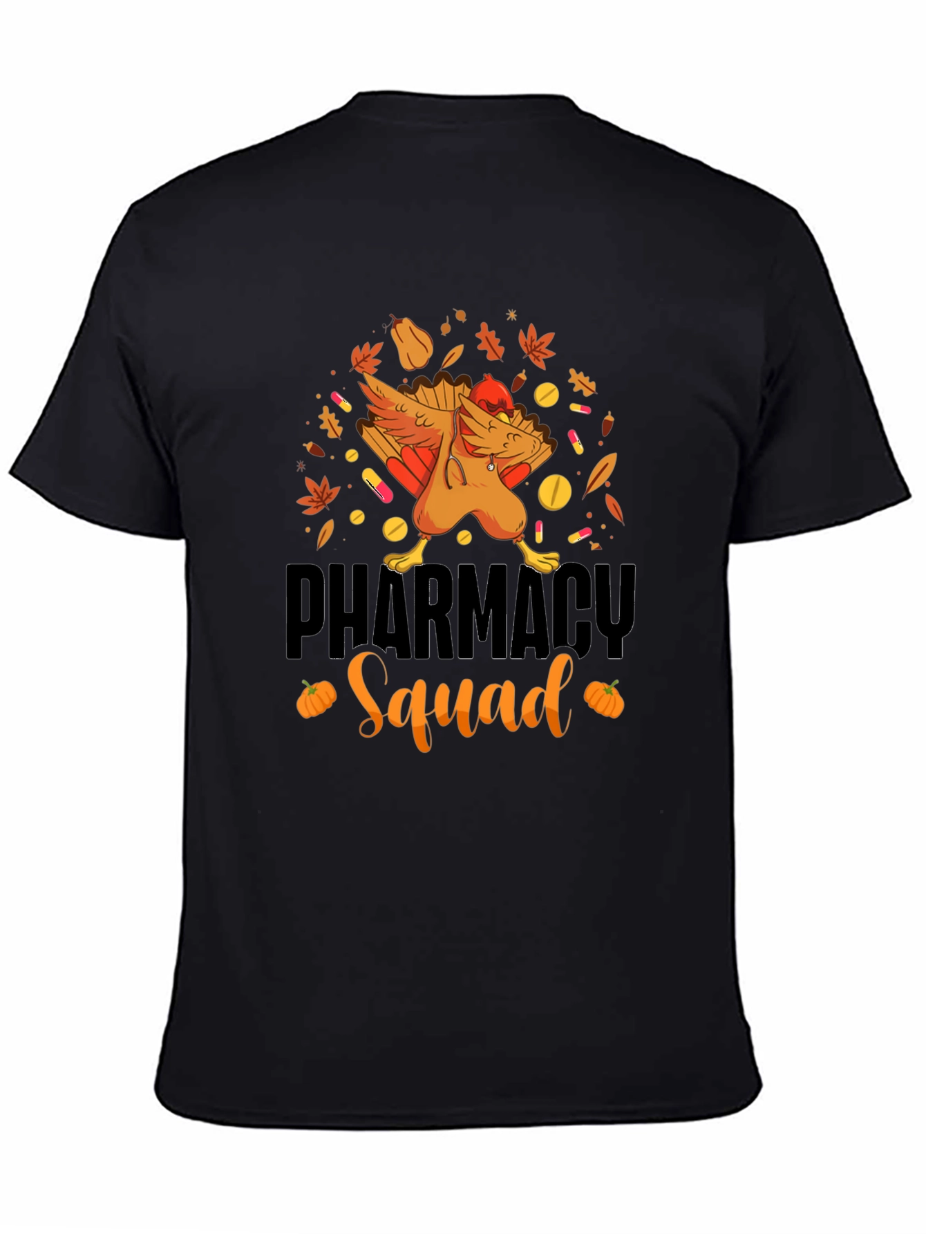 Pharmacy Squad Thanksgiving Turkey T-Shirt