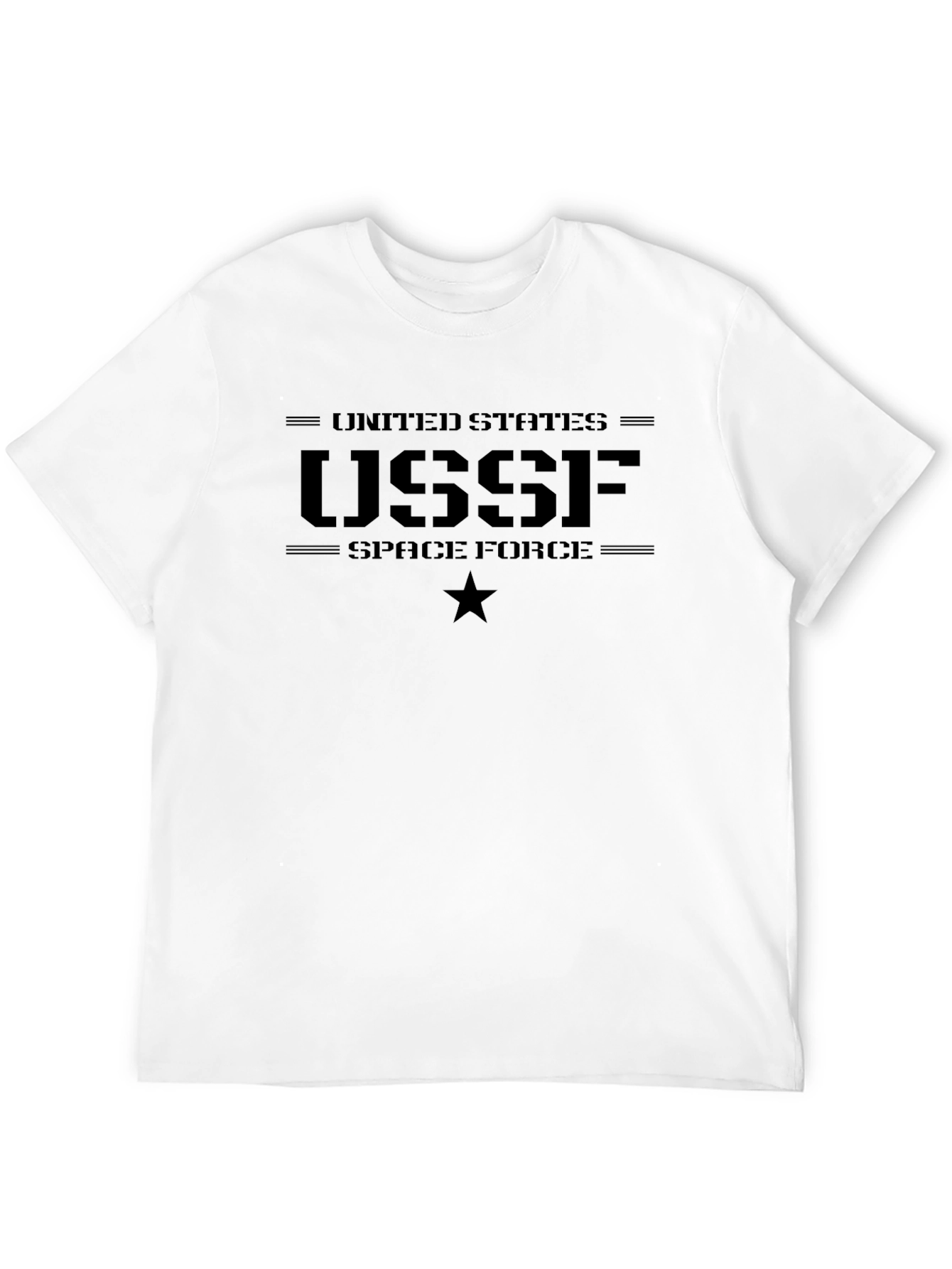 USSF Space Force T-Shirt - Patriotic Military Tee