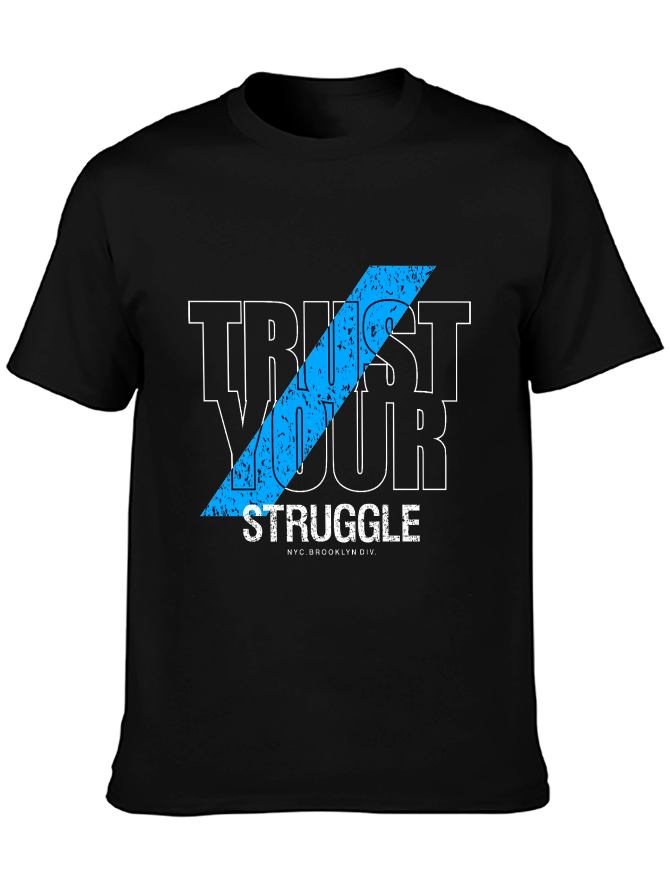 Trust Your Struggle Graphic Tee - Black