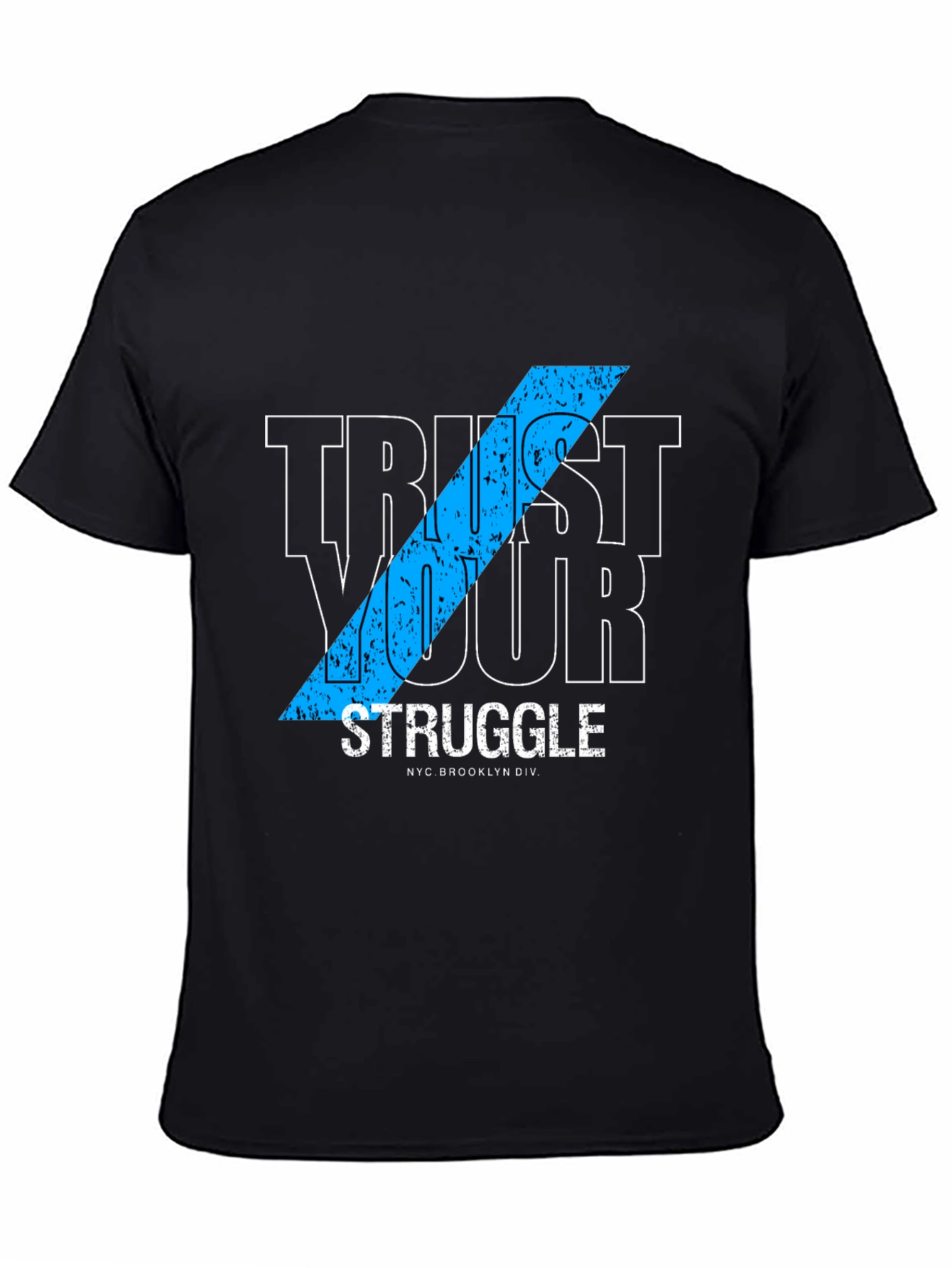 Trust Your Struggle Graphic Tee - Black