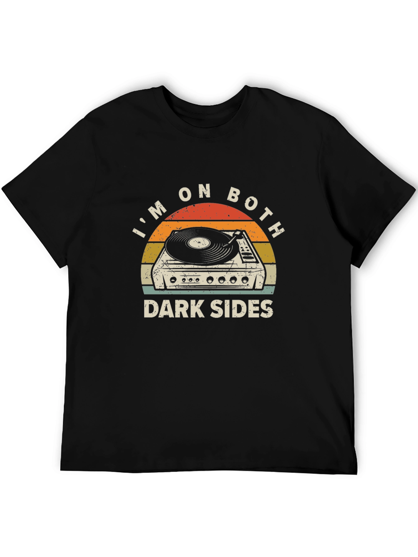 Im On Both Dark Sides Music Lover T-Shirt