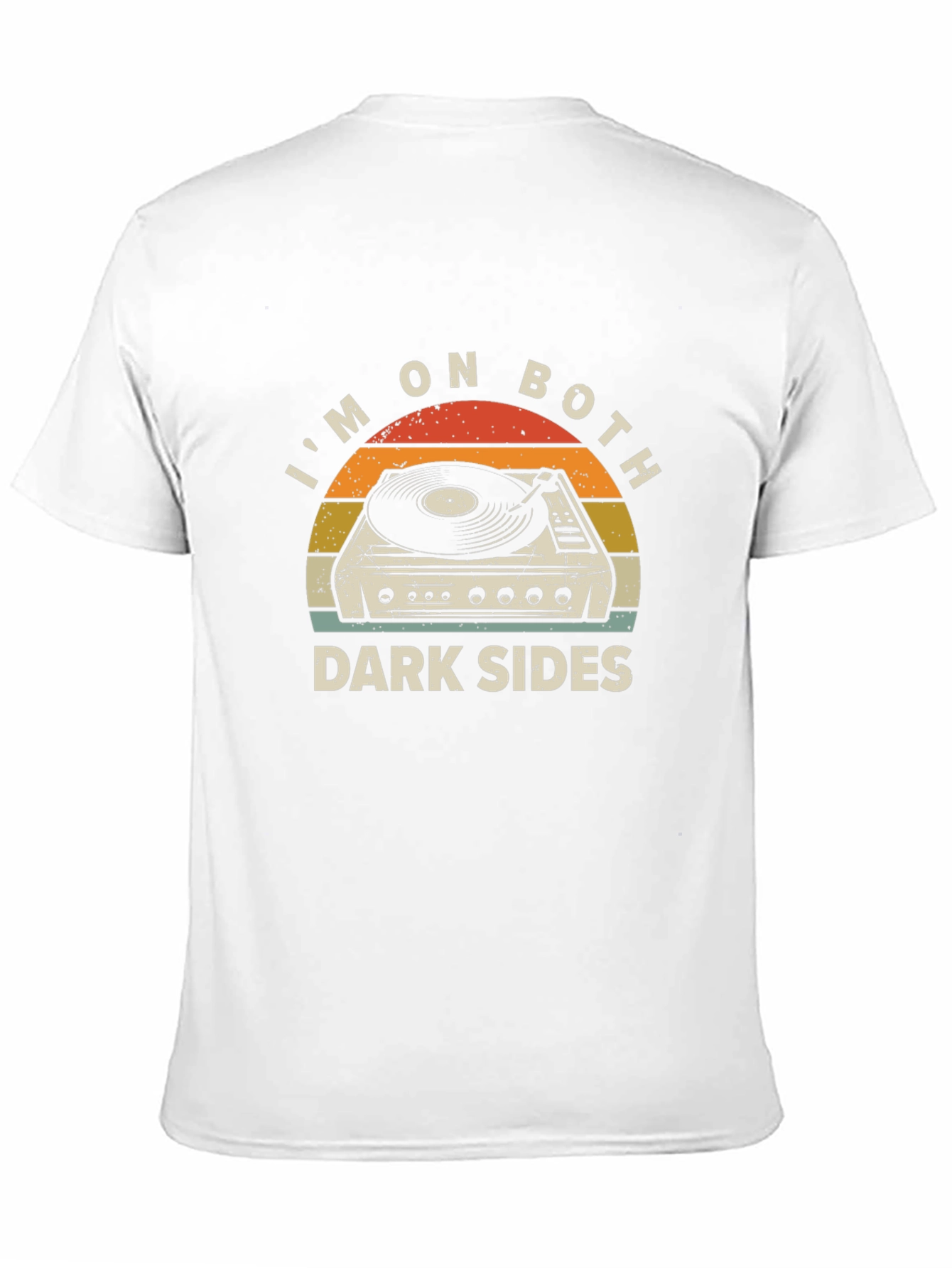 Im On Both Dark Sides Music Lover T-Shirt