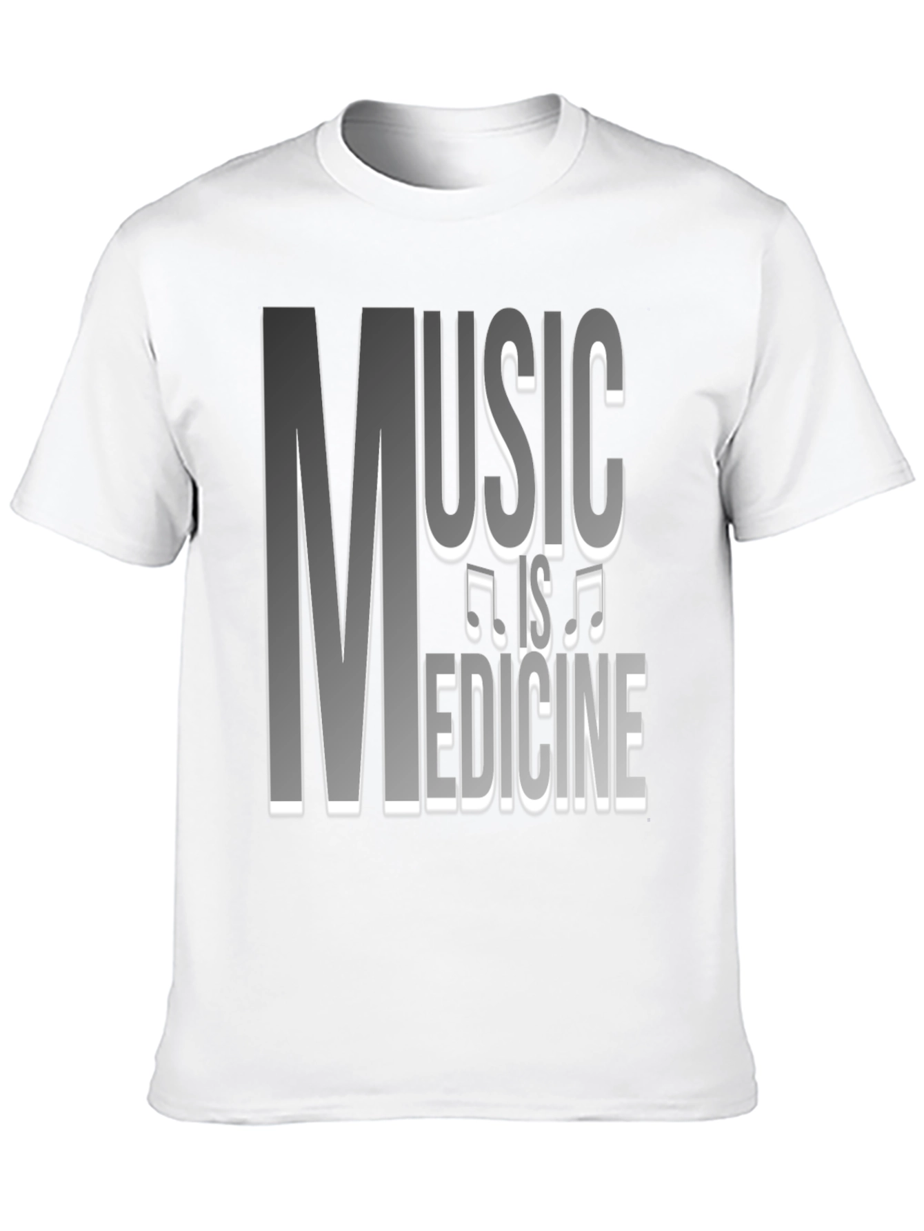 Music is Medicine Graphic Tee - Black