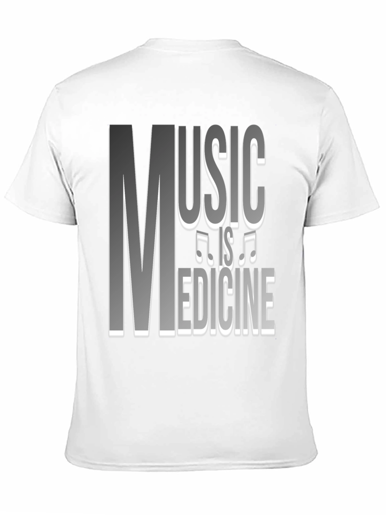 Music is Medicine Graphic Tee - Black
