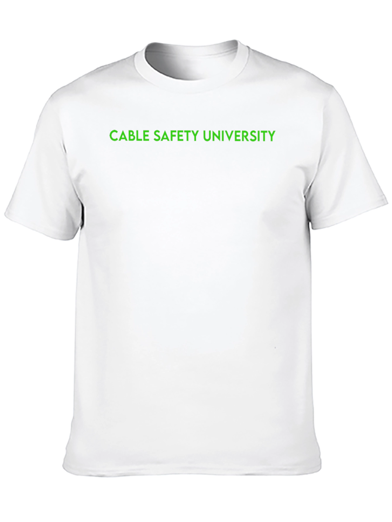 Cable Safety University Black T-Shirt