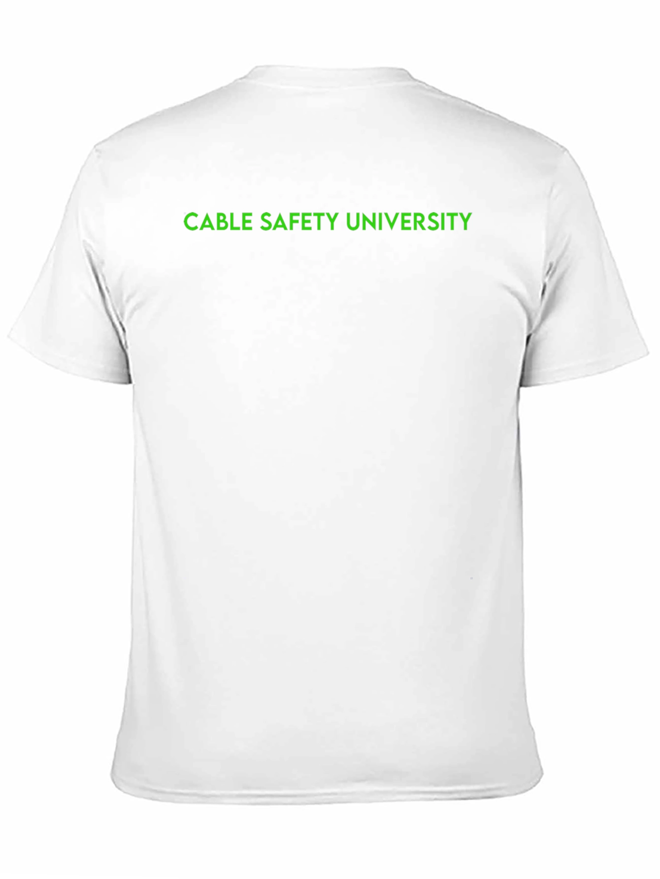Cable Safety University Black T-Shirt