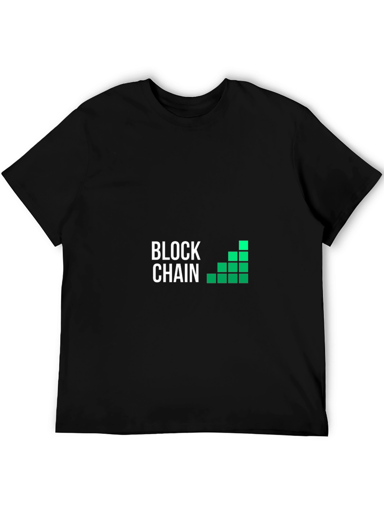 Blockchain Graphic T-Shirt - Crypto Enthusiast Tee