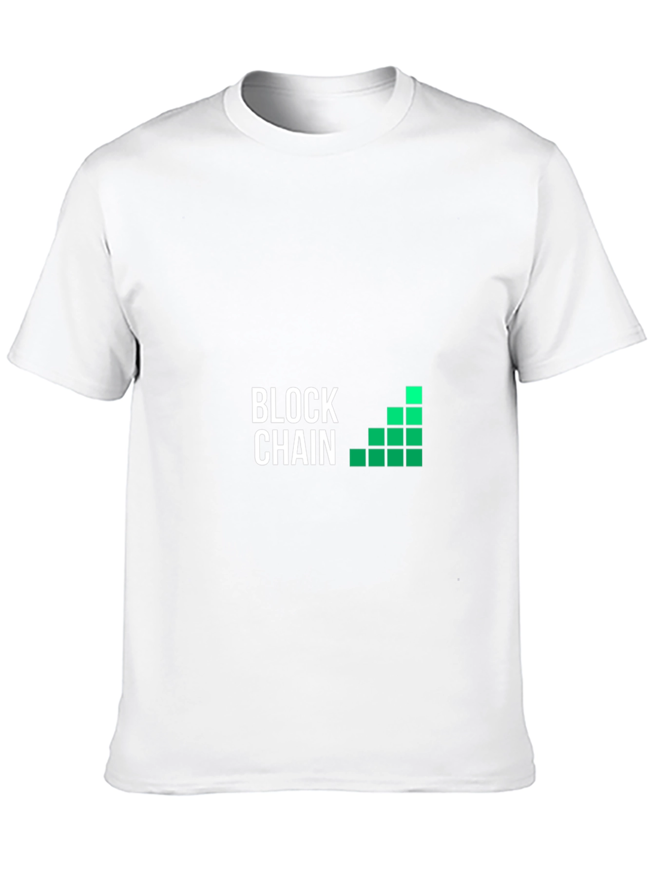 Blockchain Graphic T-Shirt - Crypto Enthusiast Tee
