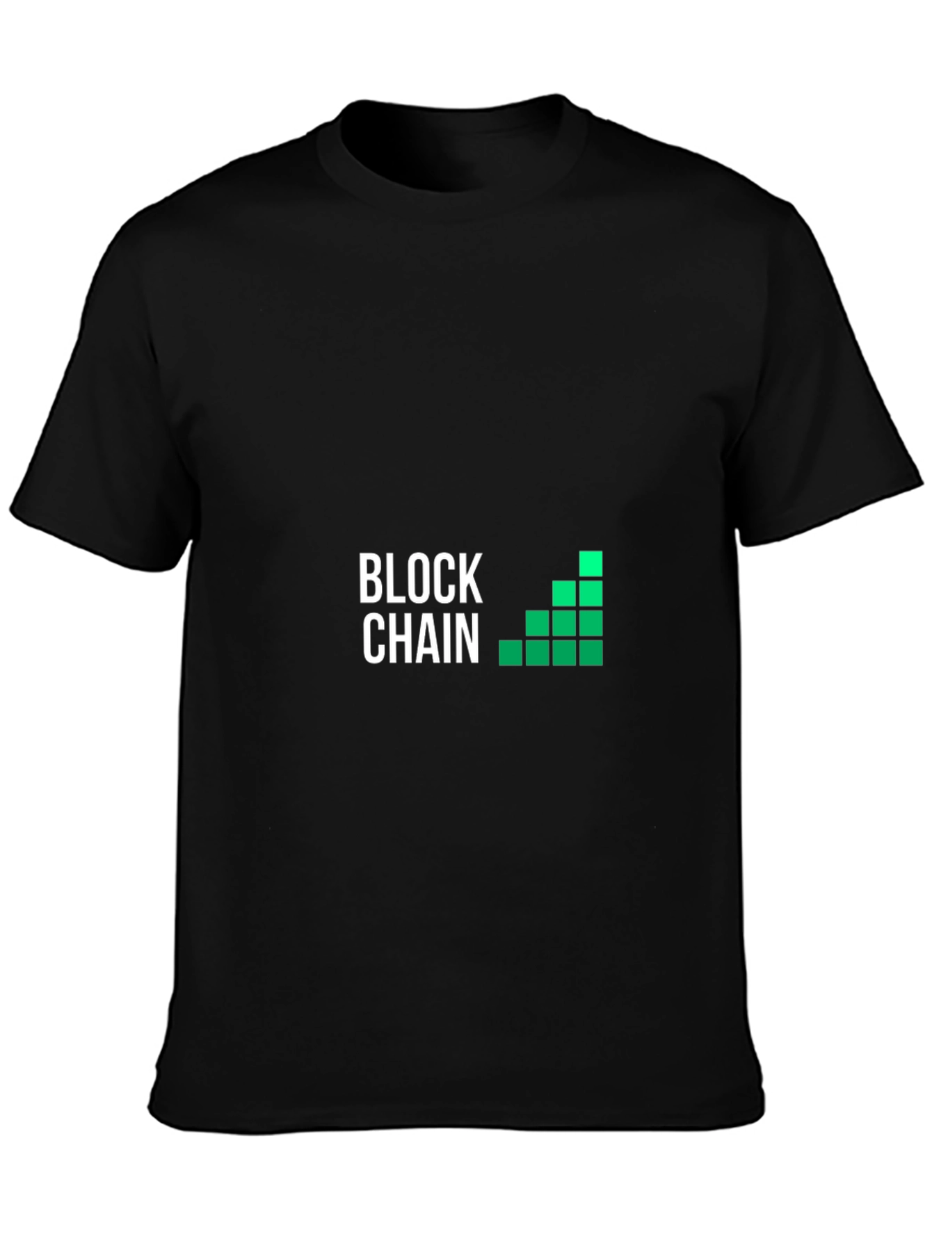 Blockchain Graphic T-Shirt - Crypto Enthusiast Tee
