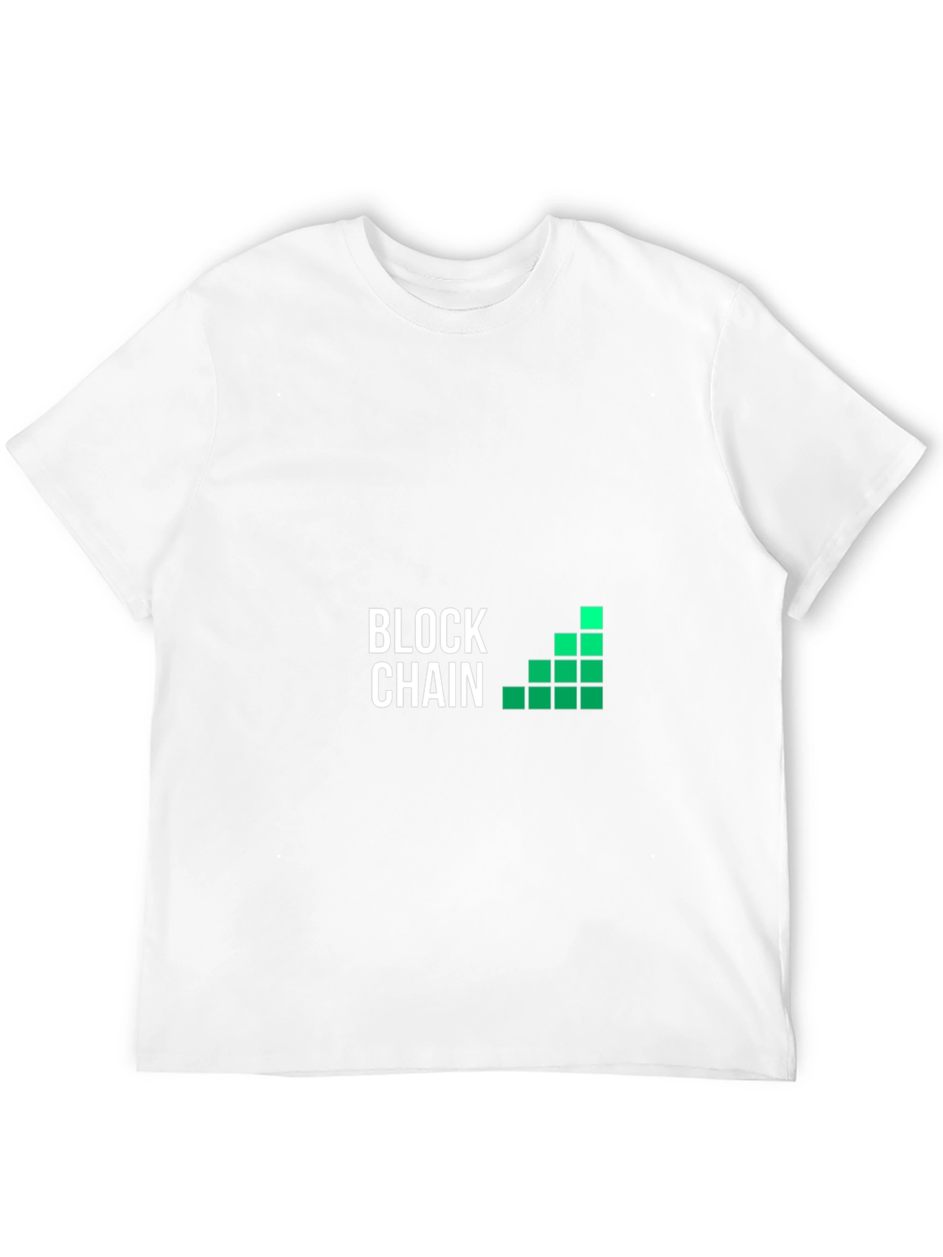 Blockchain Graphic T-Shirt - Crypto Enthusiast Tee