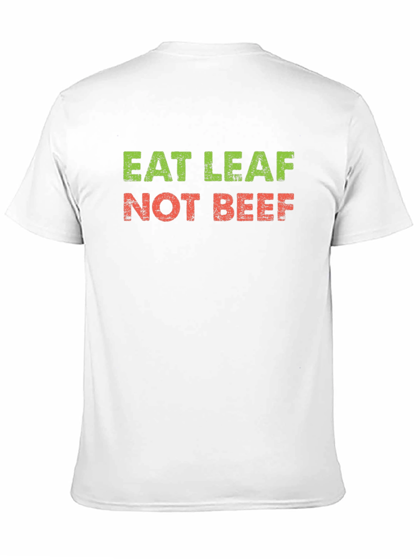 Eat Leaf Not Beef T-Shirt - Vegan Tee