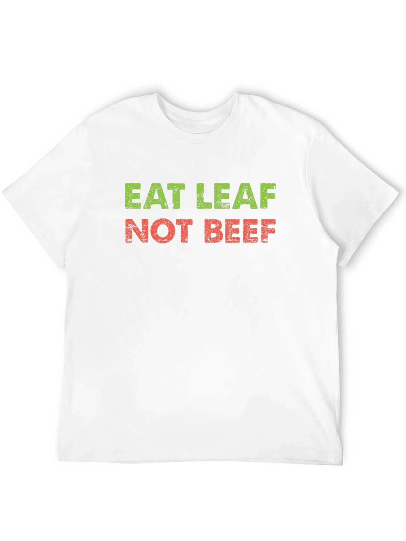 Eat Leaf Not Beef T-Shirt - Vegan Tee