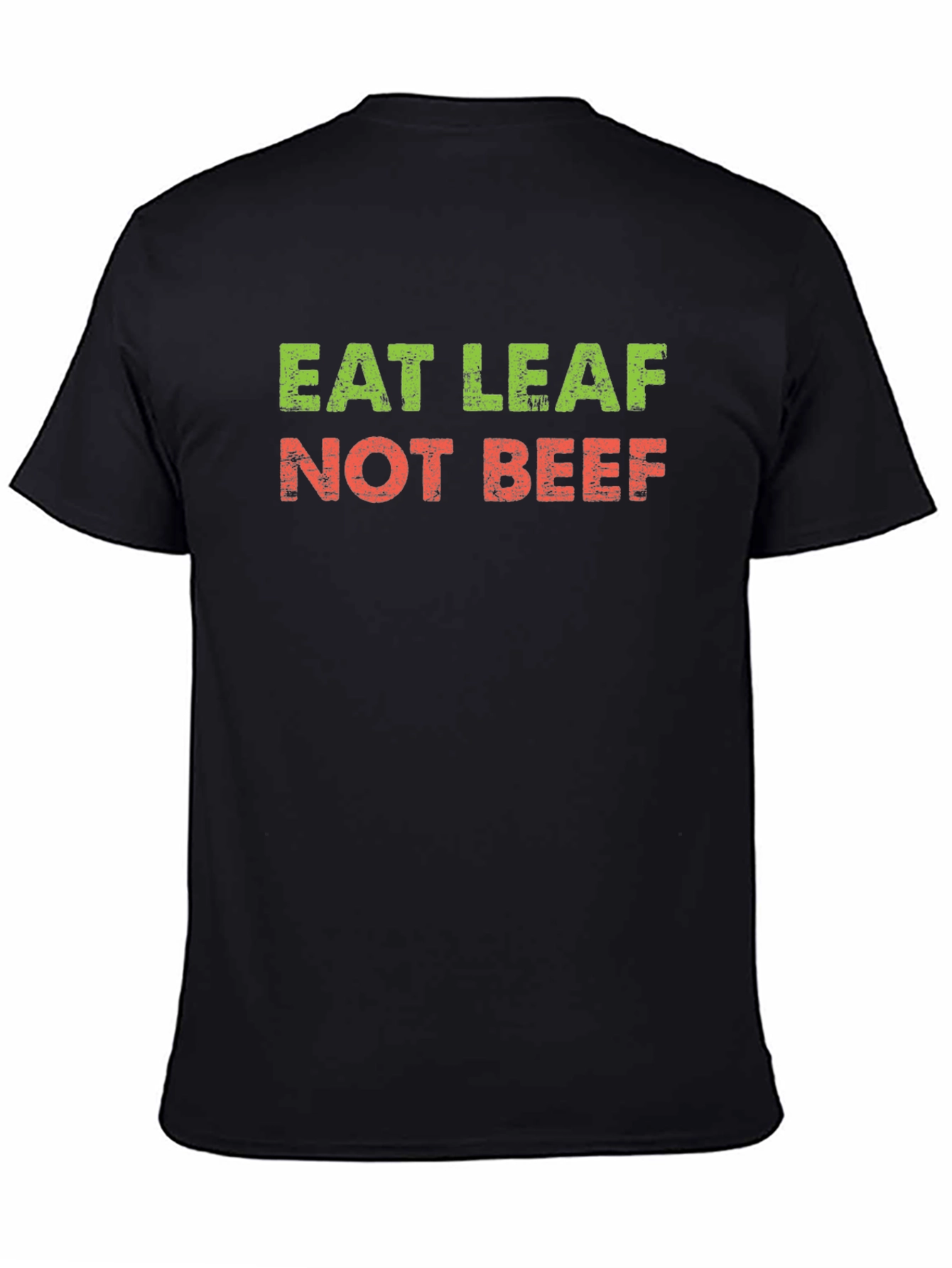 Eat Leaf Not Beef T-Shirt - Vegan Tee