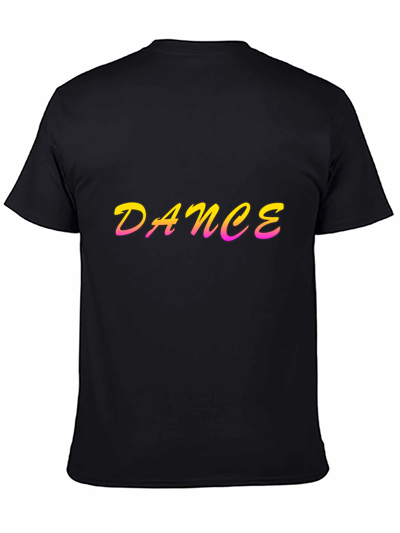 DANCE Graphic Print Crew Neck T-Shirt