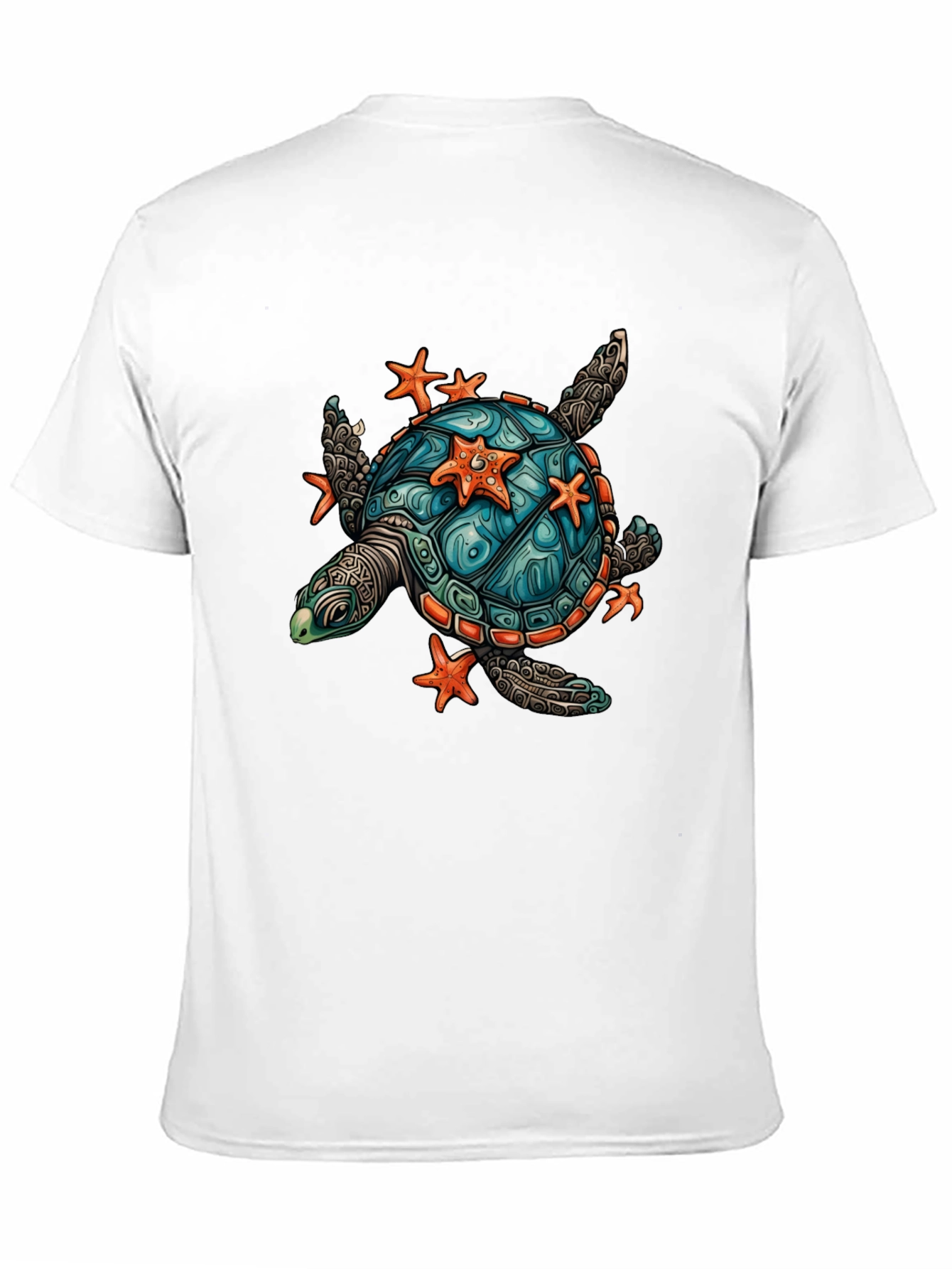 Turtle & Starfish Graphic Tee - Unisex
