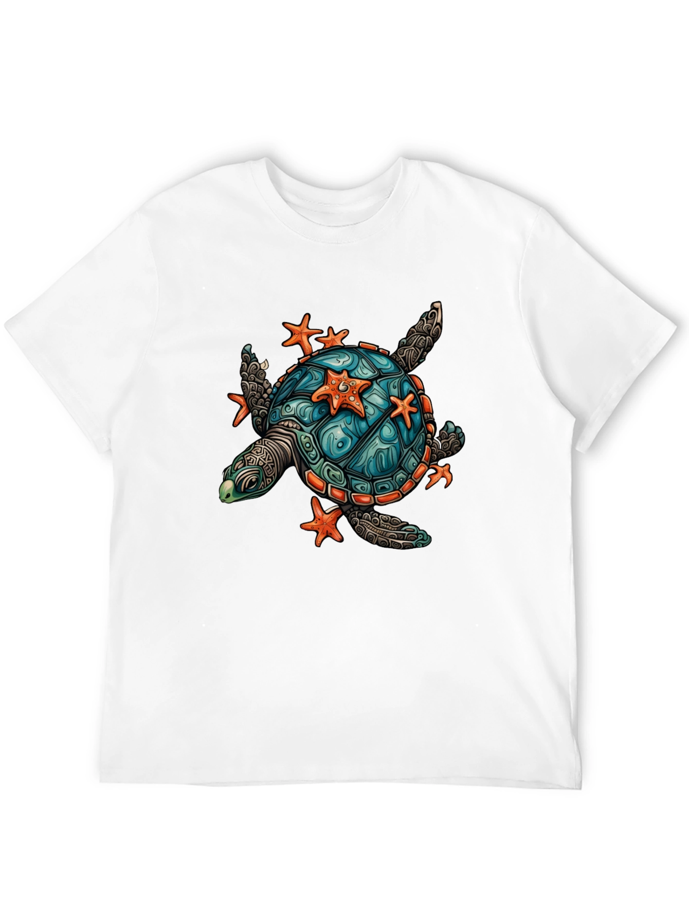 Turtle & Starfish Graphic Tee - Unisex