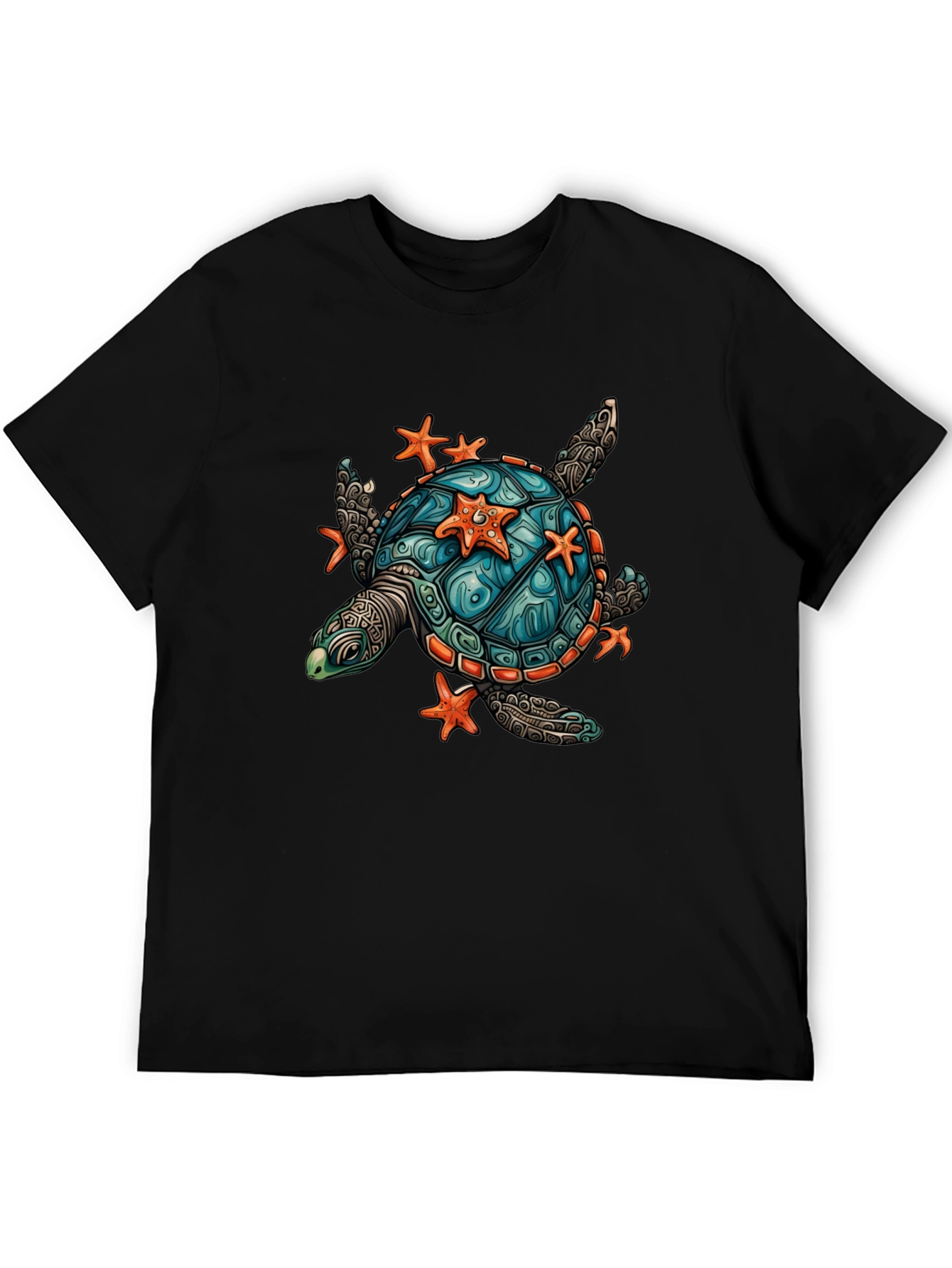 Turtle & Starfish Graphic Tee - Unisex