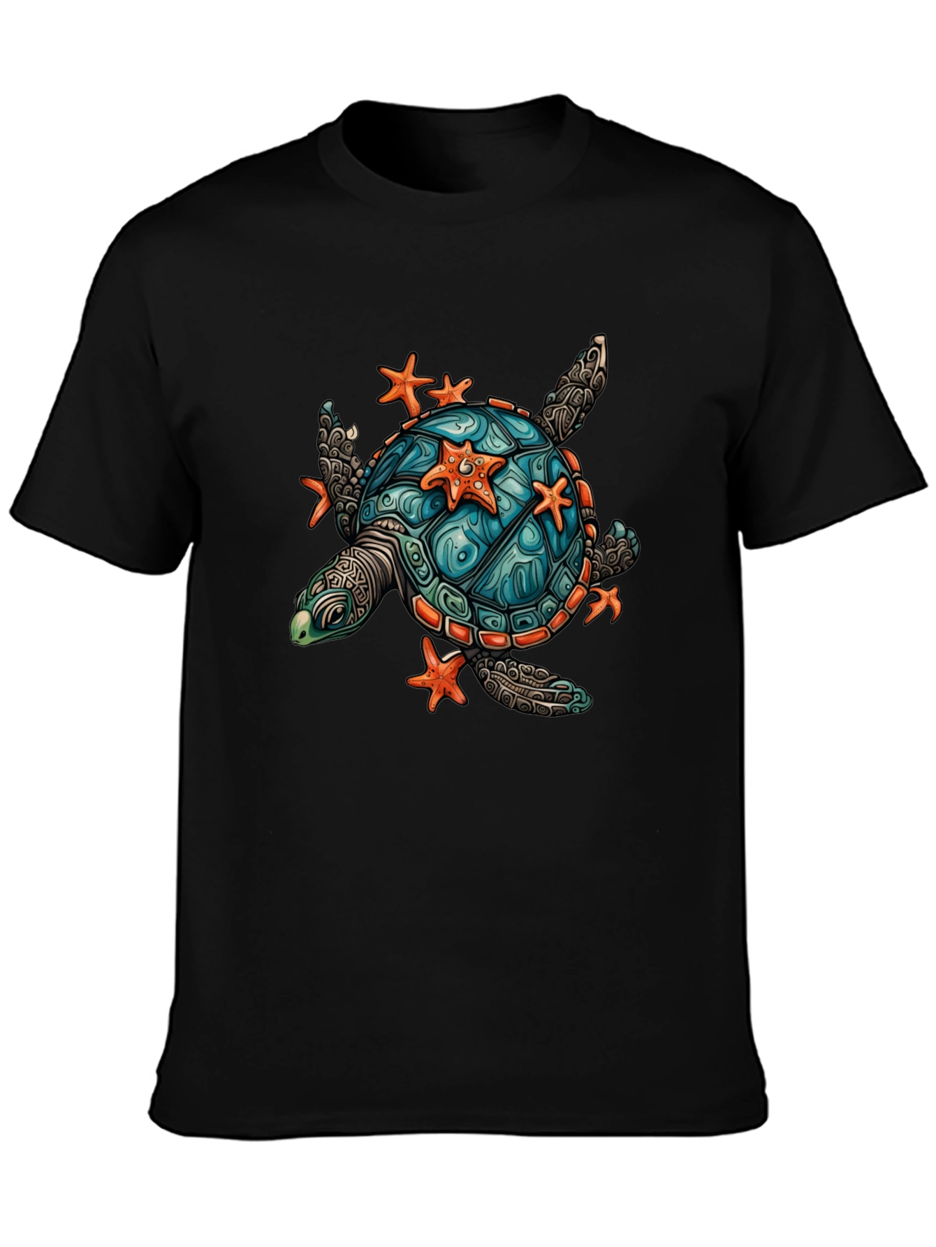 Turtle & Starfish Graphic Tee - Unisex