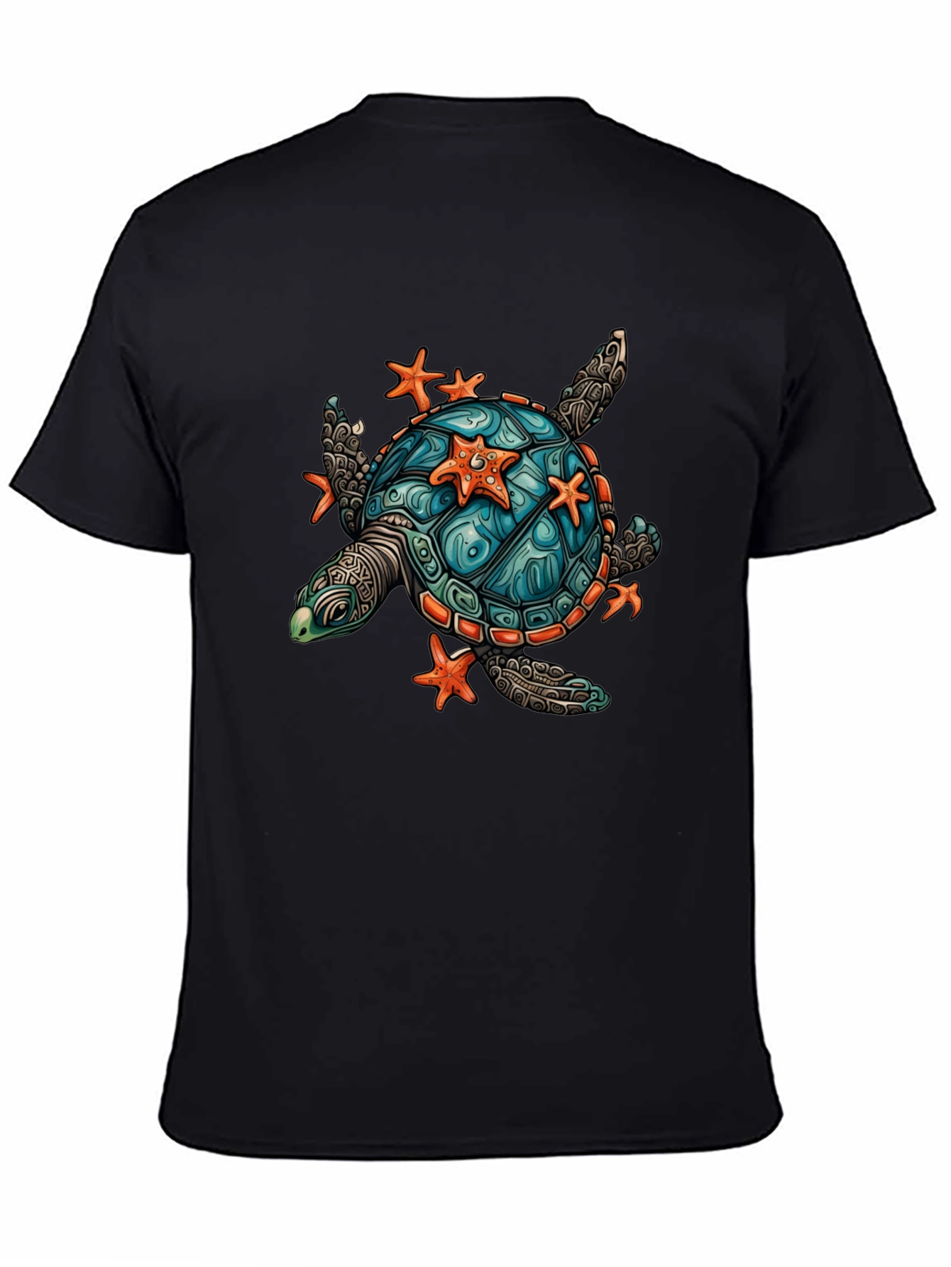Turtle & Starfish Graphic Tee - Unisex