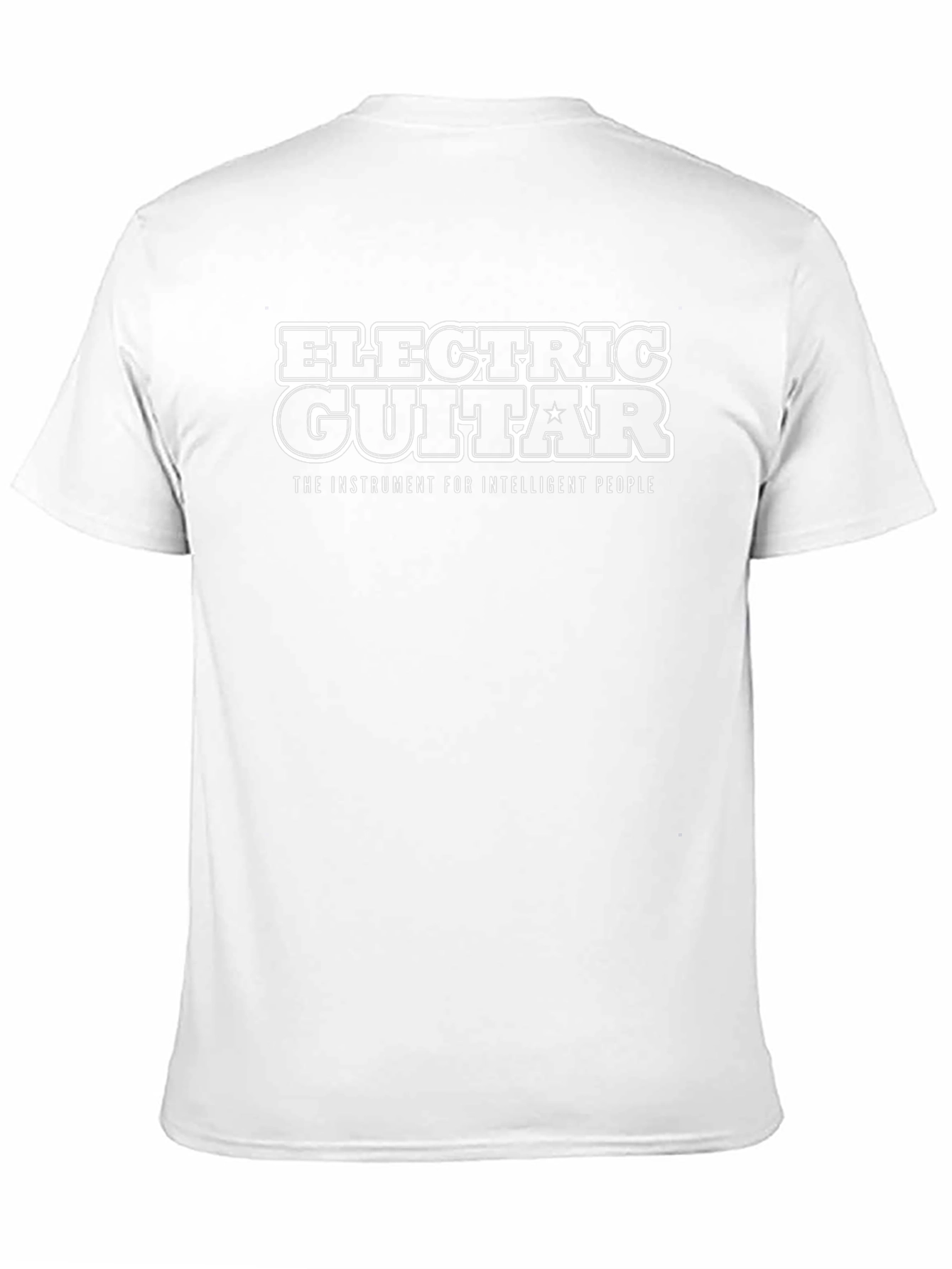 Electric Guitar T-Shirt - Instrument for Intelligent People
