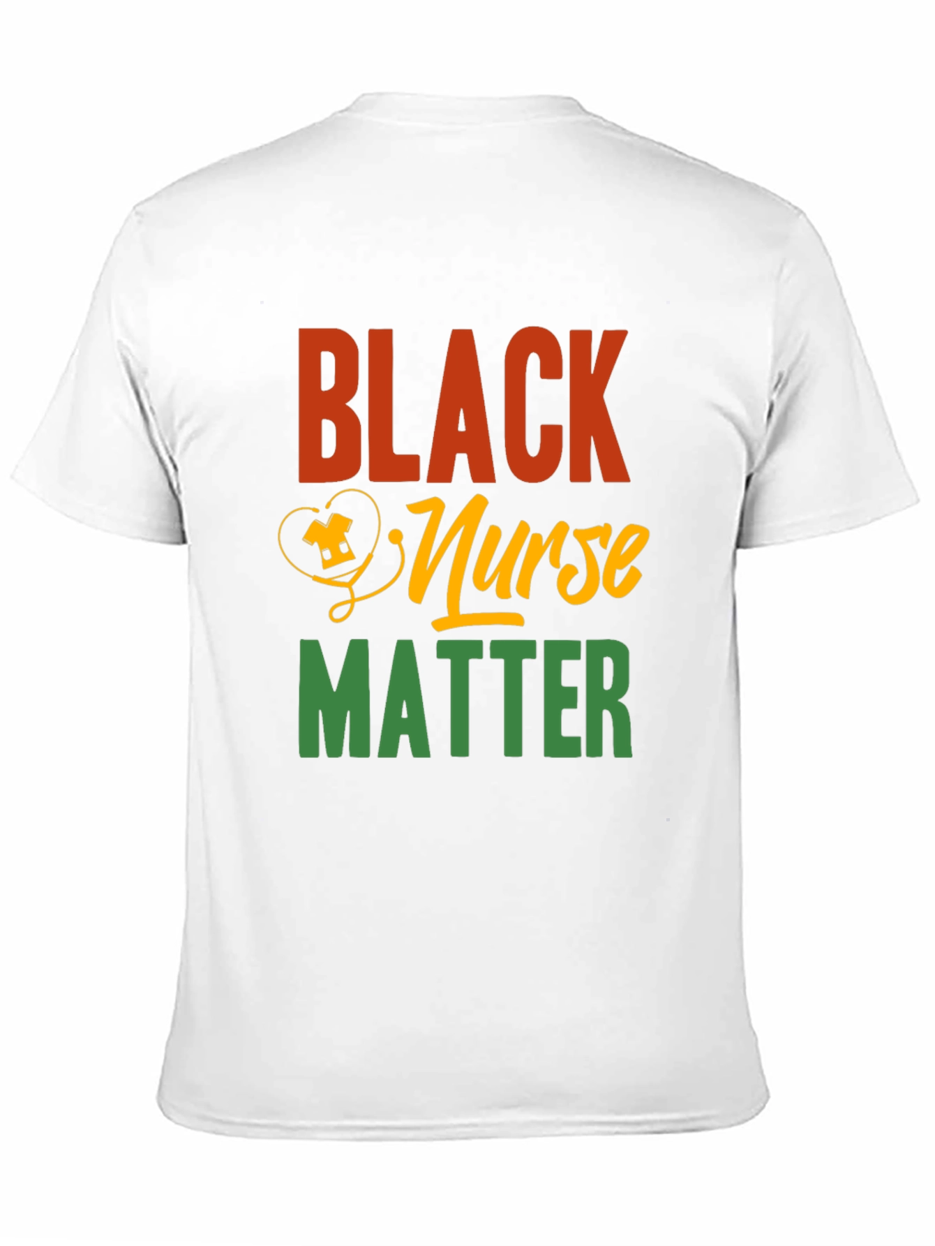Black Nurse Matter Graphic Tee