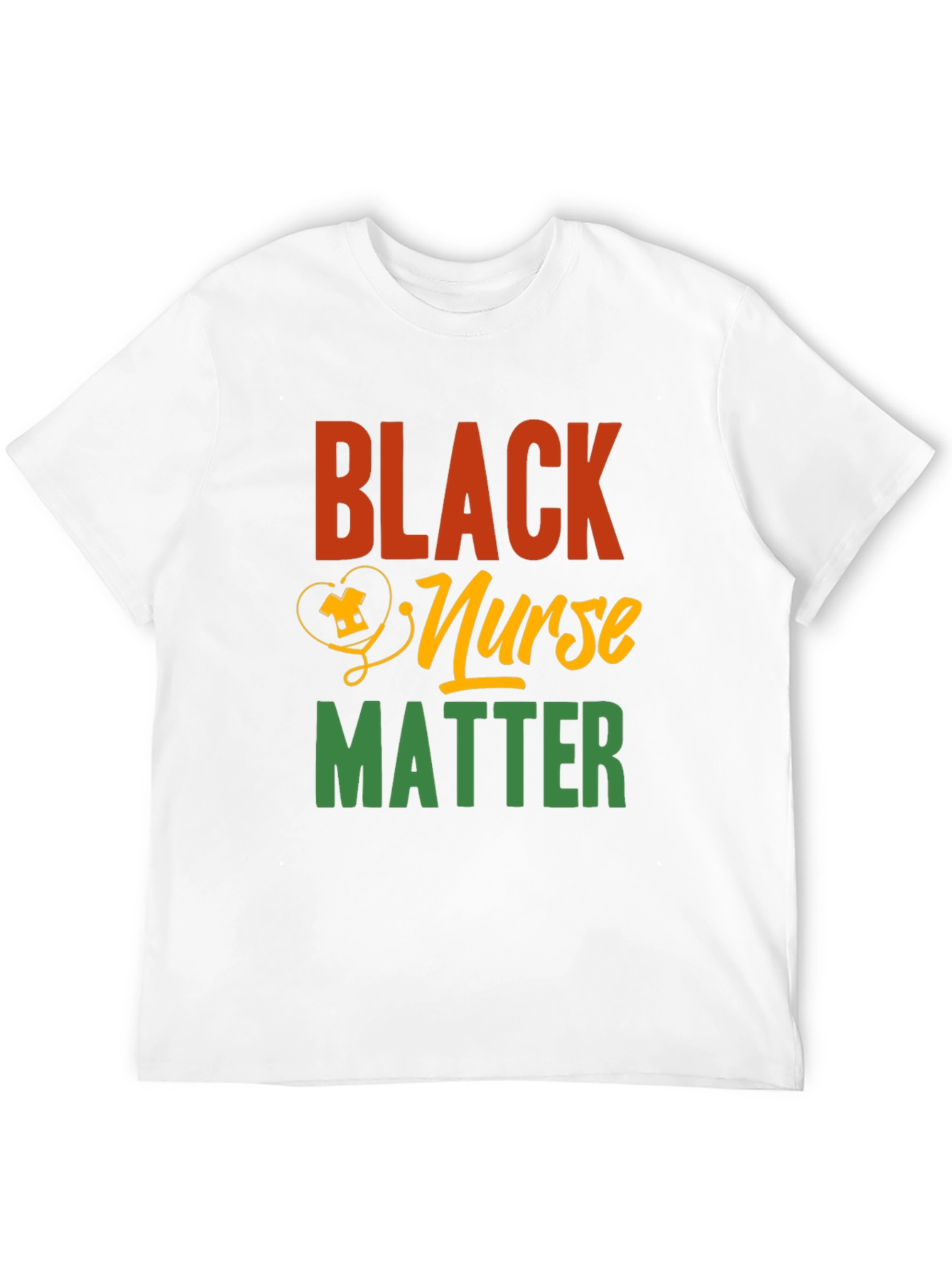 Black Nurse Matter Graphic Tee