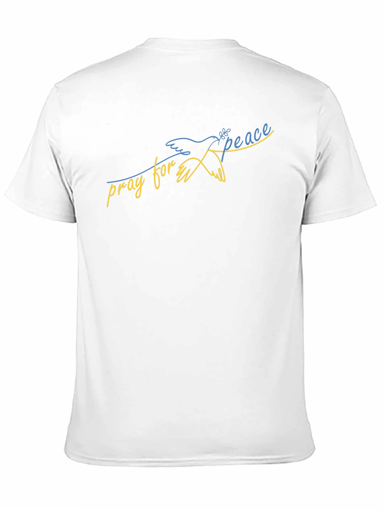 Pray for Peace Ukraine Dove T-Shirt