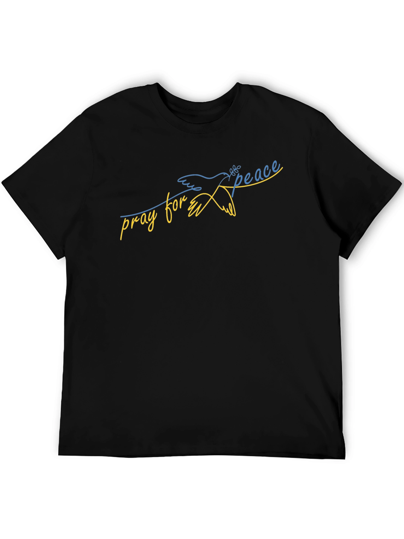 Pray for Peace Ukraine Dove T-Shirt