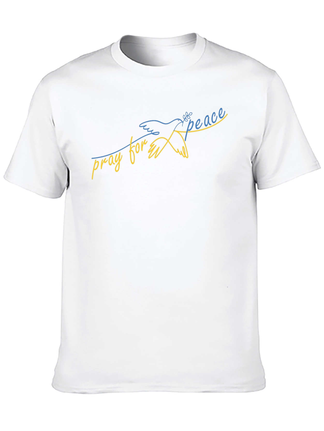 Pray for Peace Ukraine Dove T-Shirt