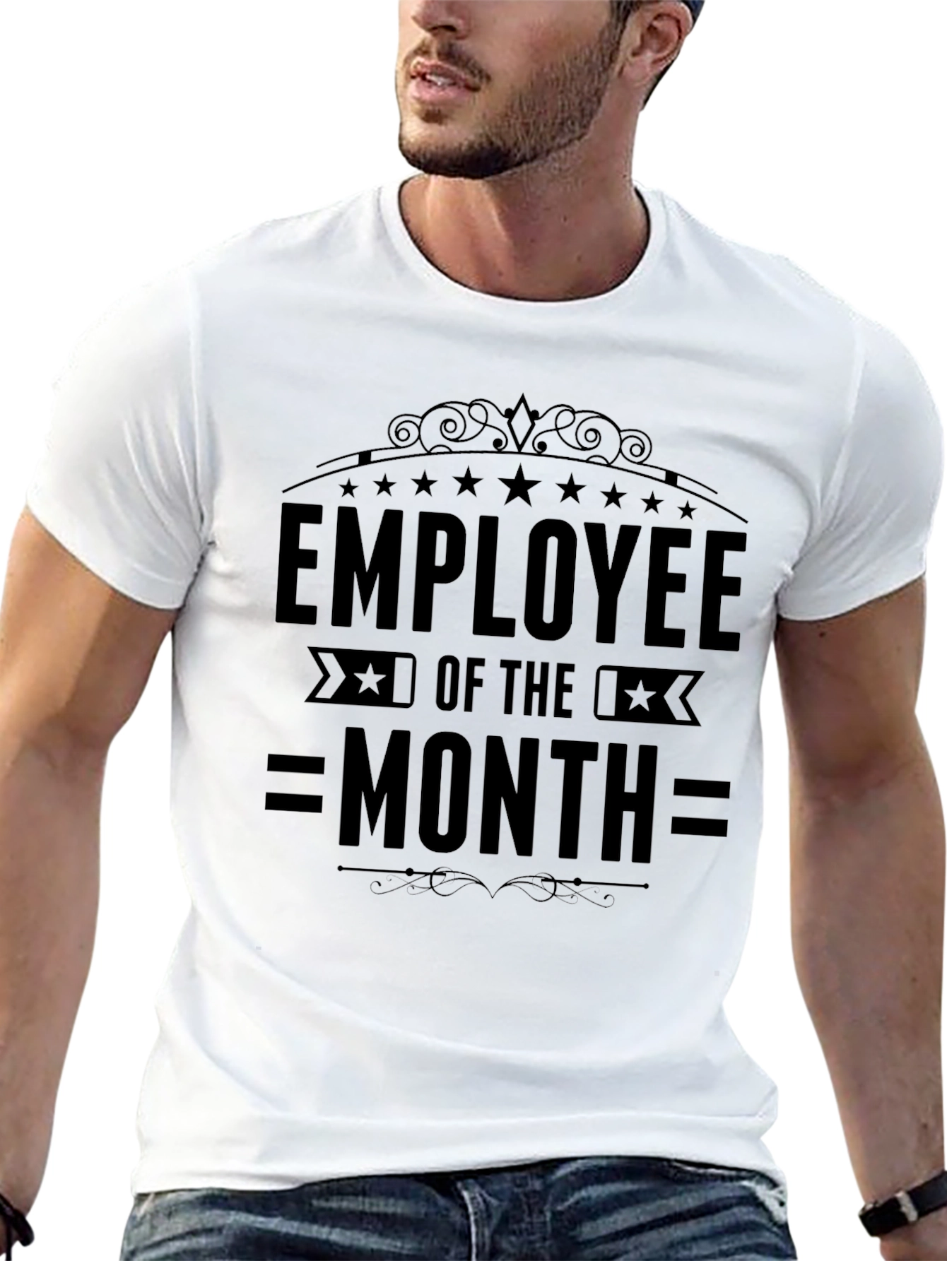 Employee of the Month Black T-Shirt