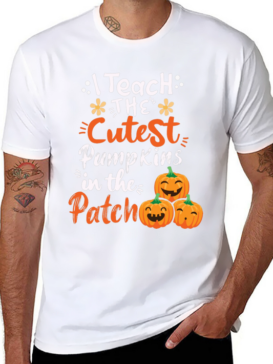 I Teach Cutest Pumpkins Halloween Shirt