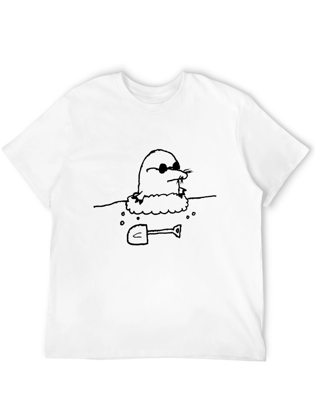 Cool Mole T-Shirt - Funny Cartoon Tee