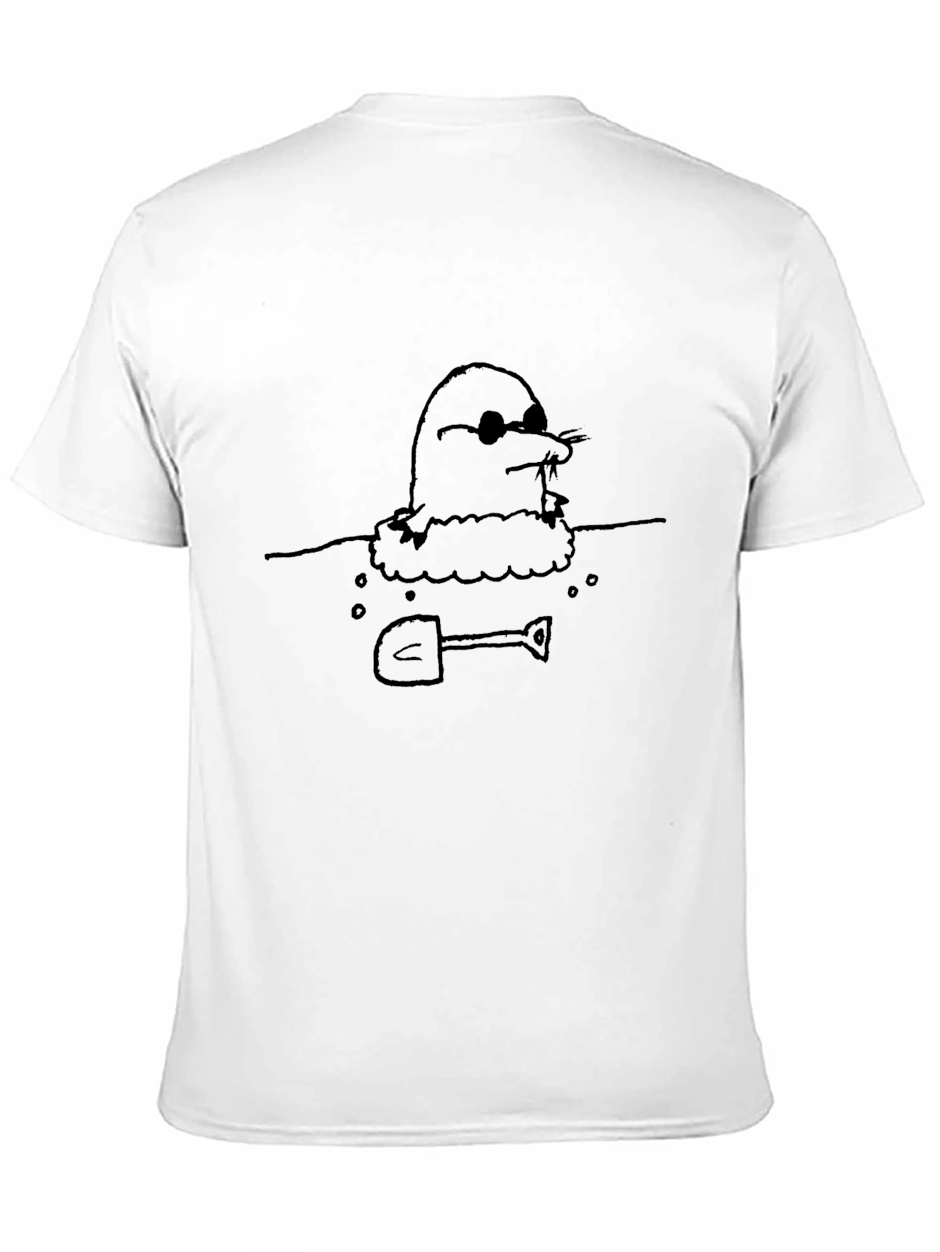Cool Mole T-Shirt - Funny Cartoon Tee