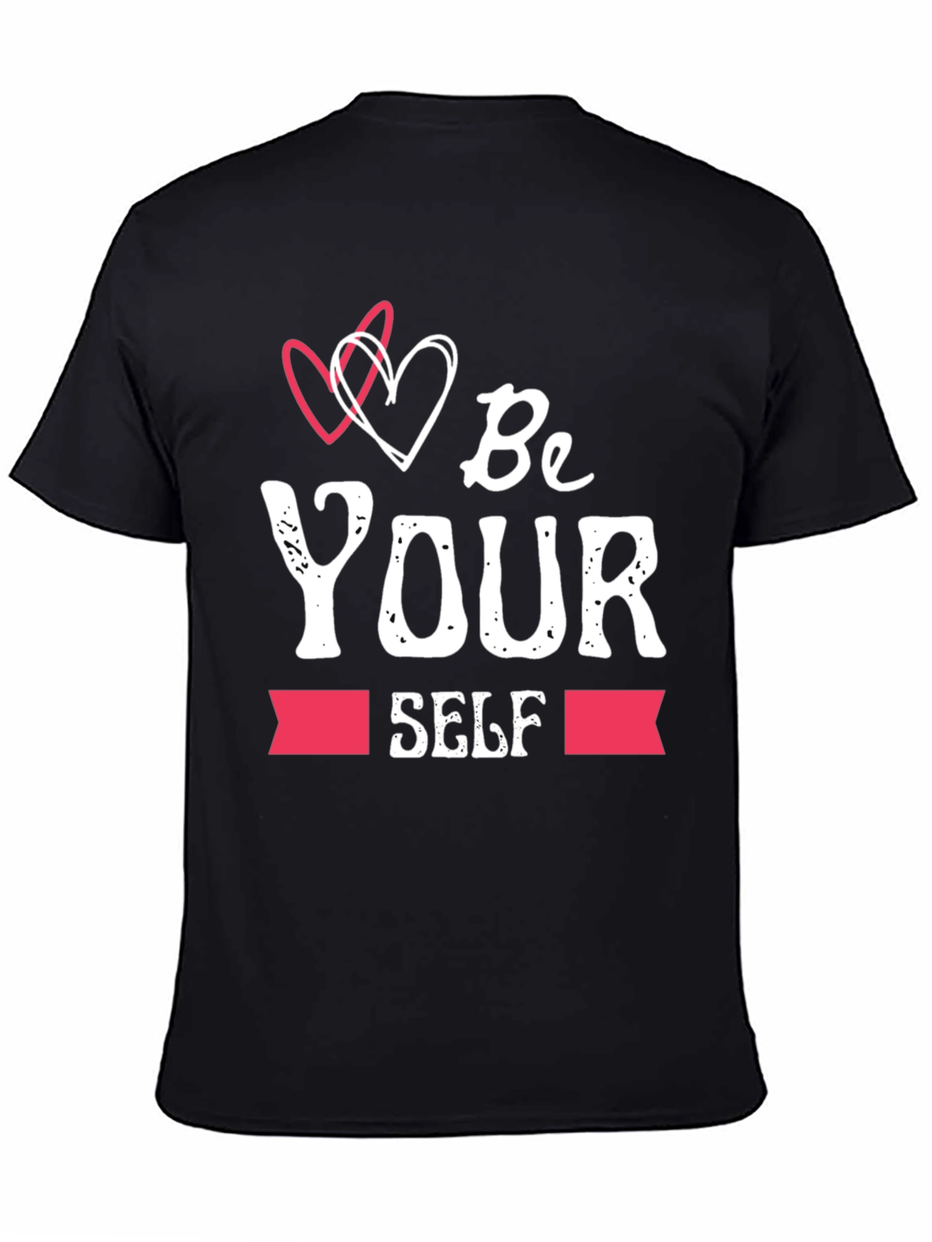 Be Yourself Graphic Tee - Stylish Cotton Comfort