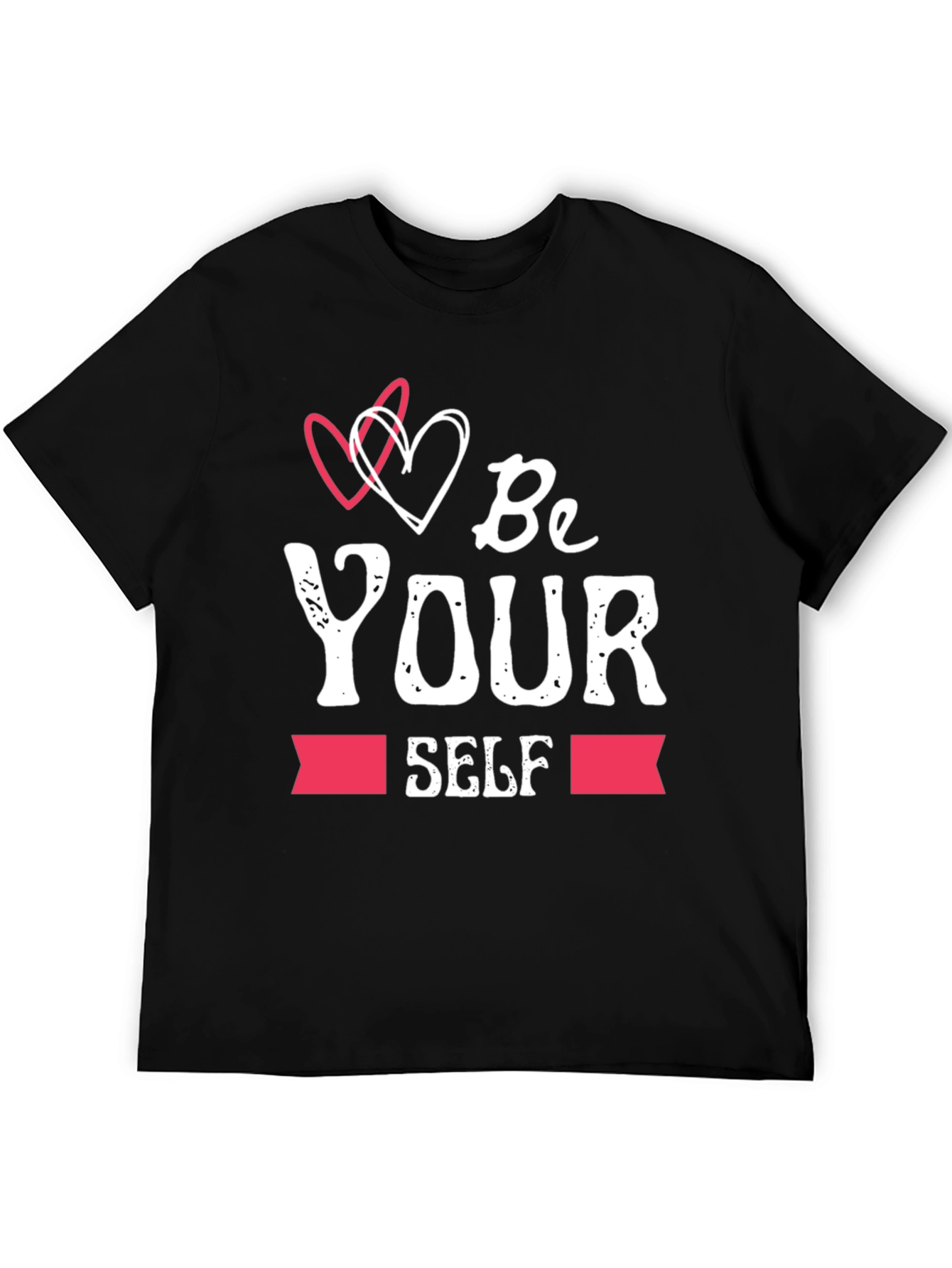 Be Yourself Graphic Tee - Stylish Cotton Comfort