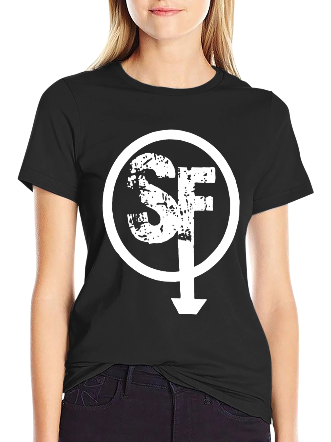 SF Symbol Graphic Tee - Mens Black T-Shirt