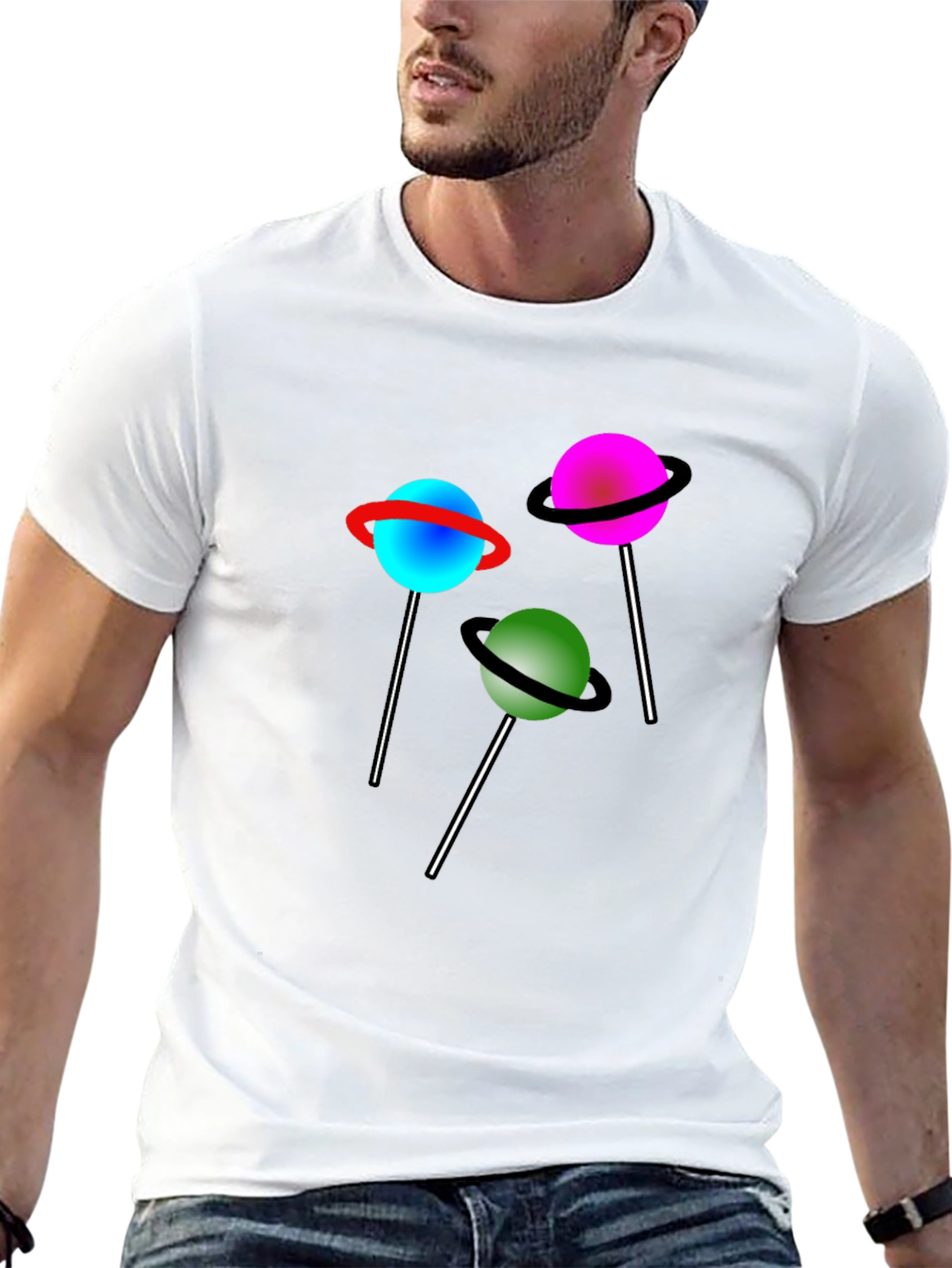 Planetary Lollipop Graphic Tee