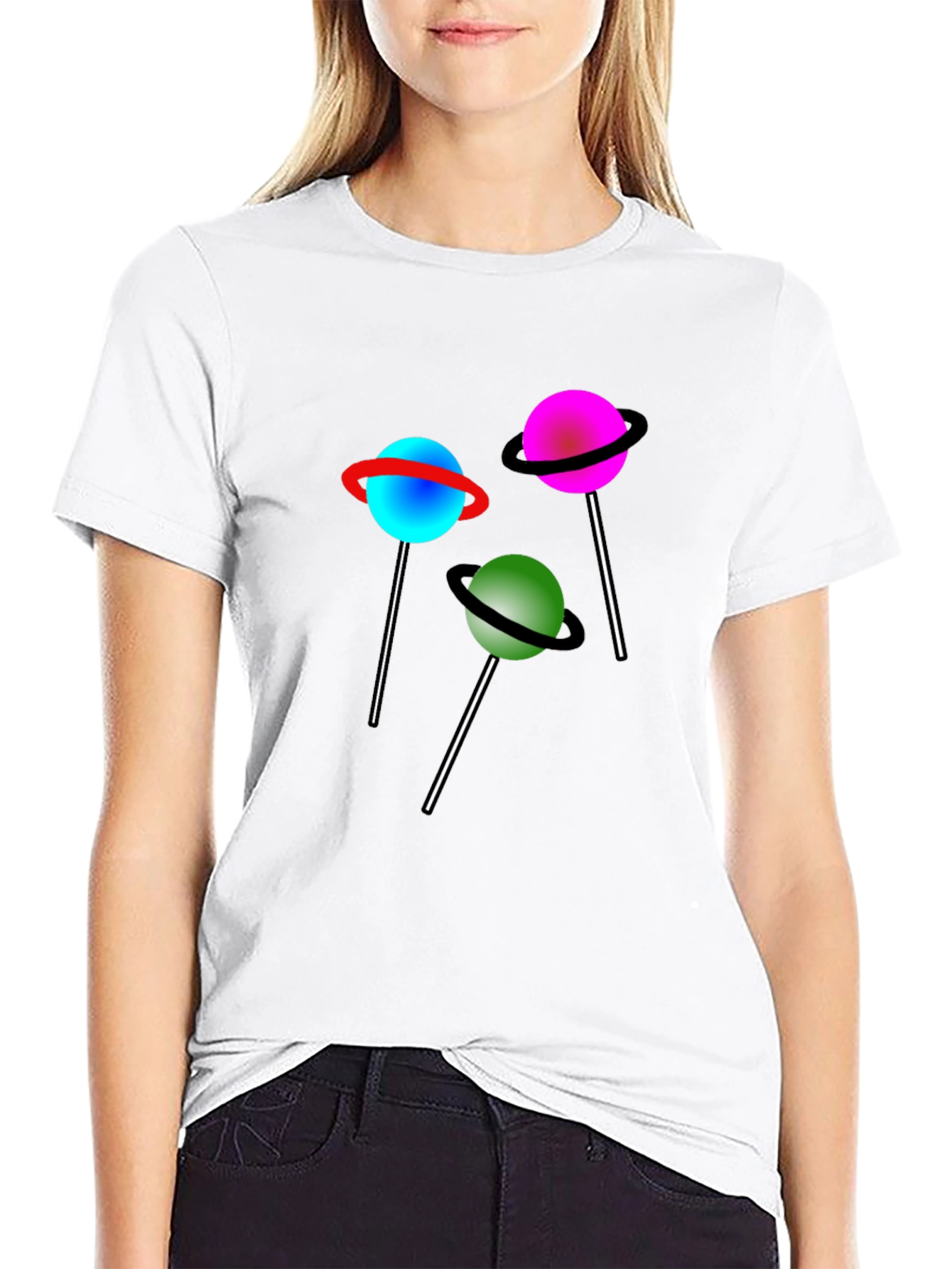 Planetary Lollipop Graphic Tee