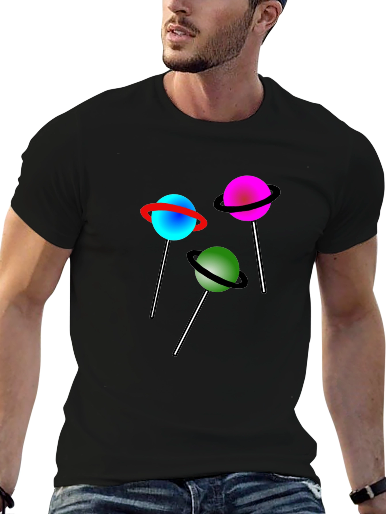 Planetary Lollipop Graphic Tee