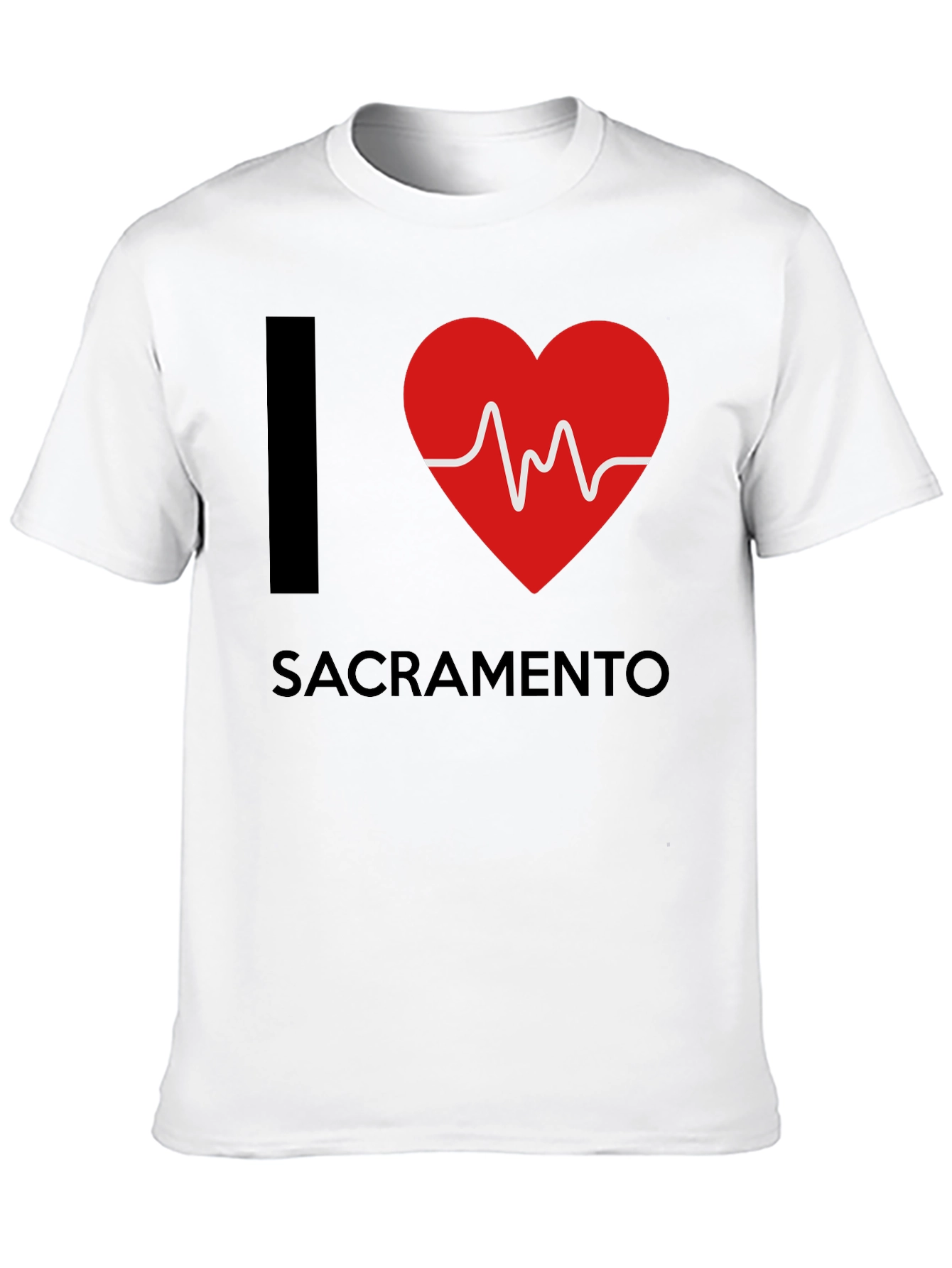 I Heart Sacramento Graphic T-Shirt