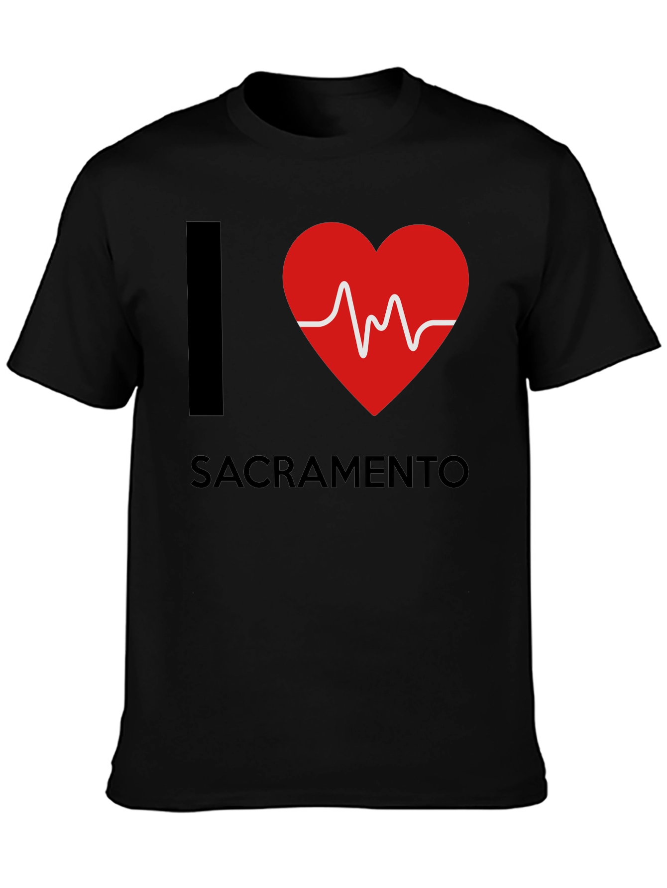 I Heart Sacramento Graphic T-Shirt