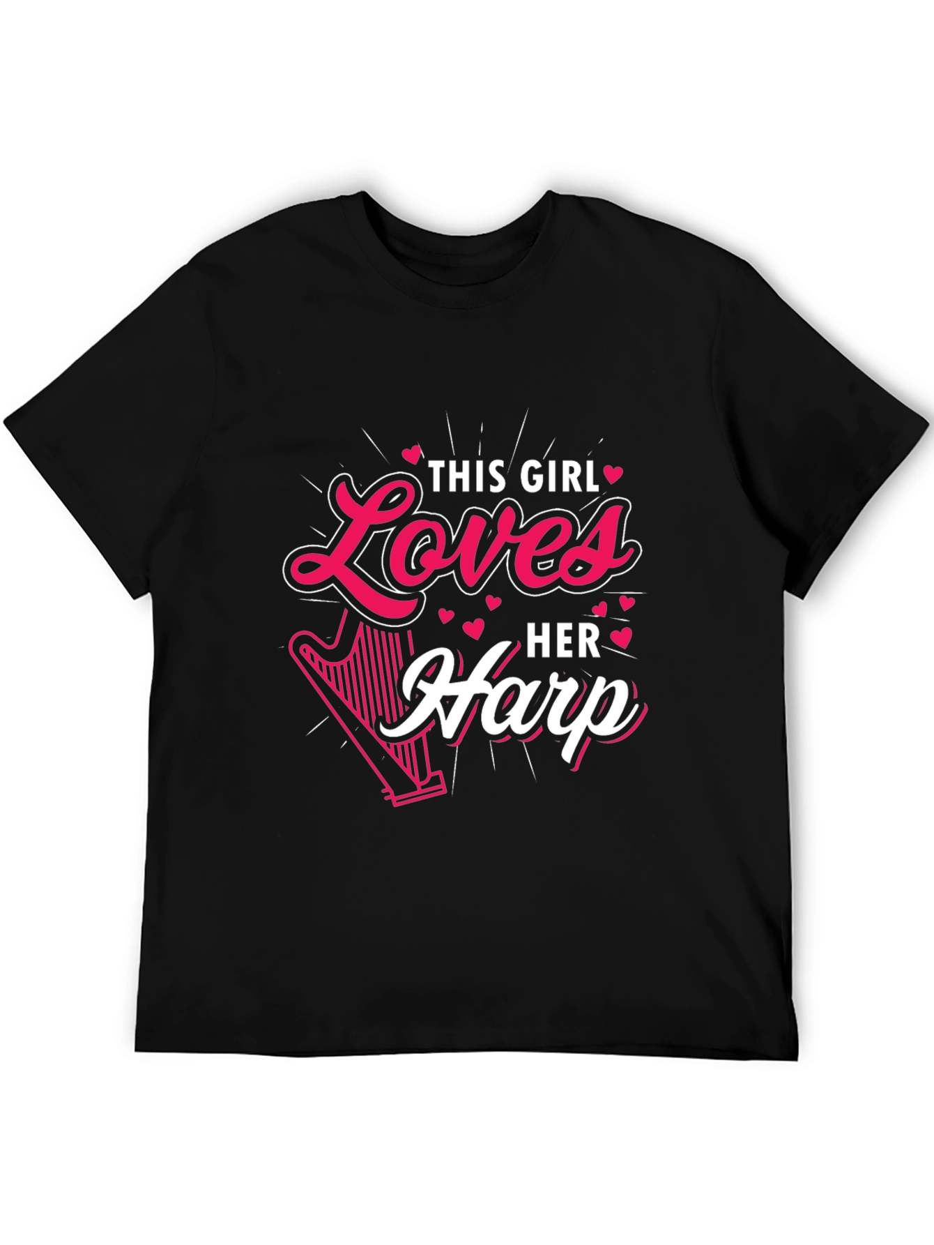 This Girl Loves Her Harp T-Shirt