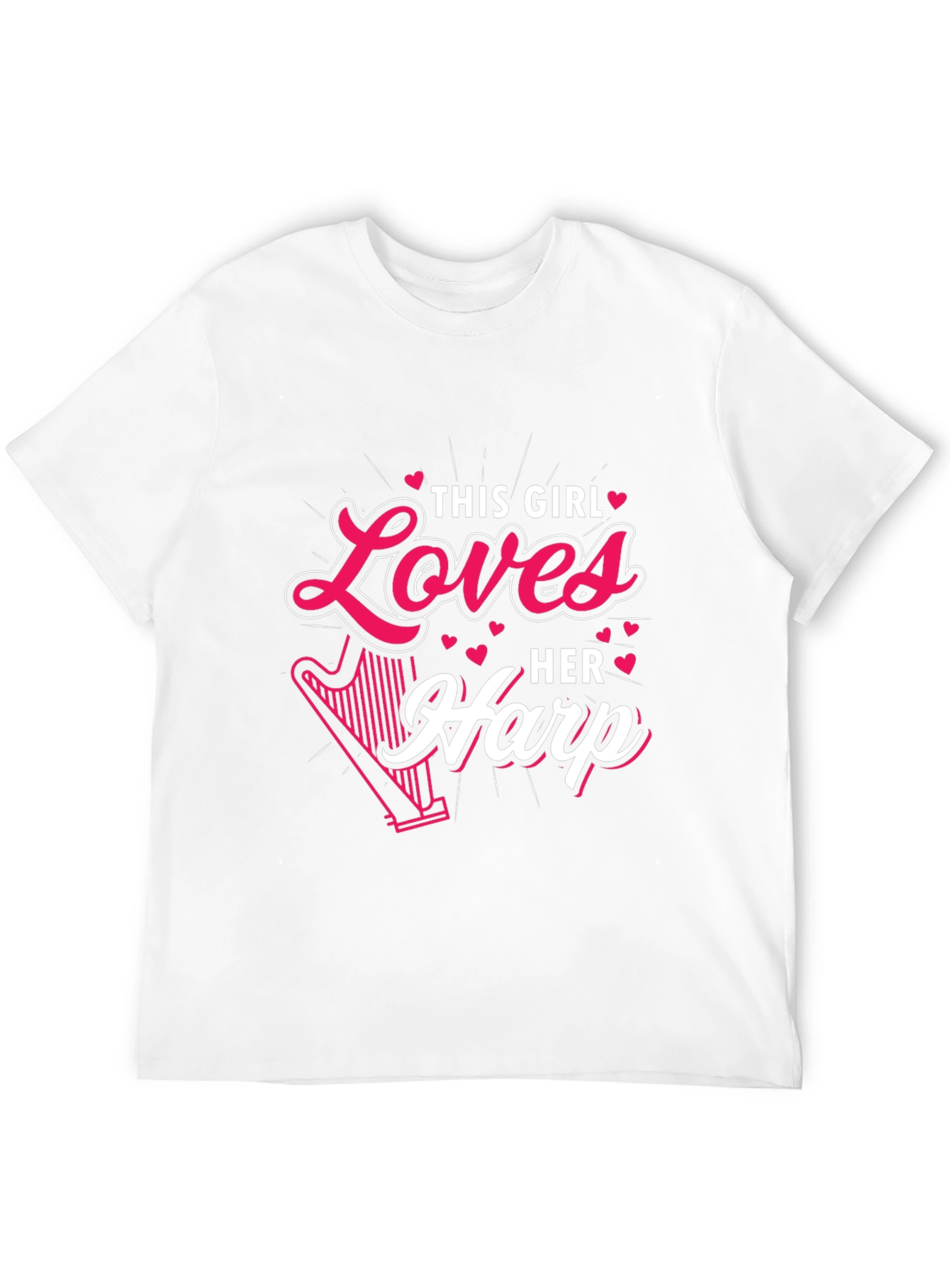 This Girl Loves Her Harp T-Shirt