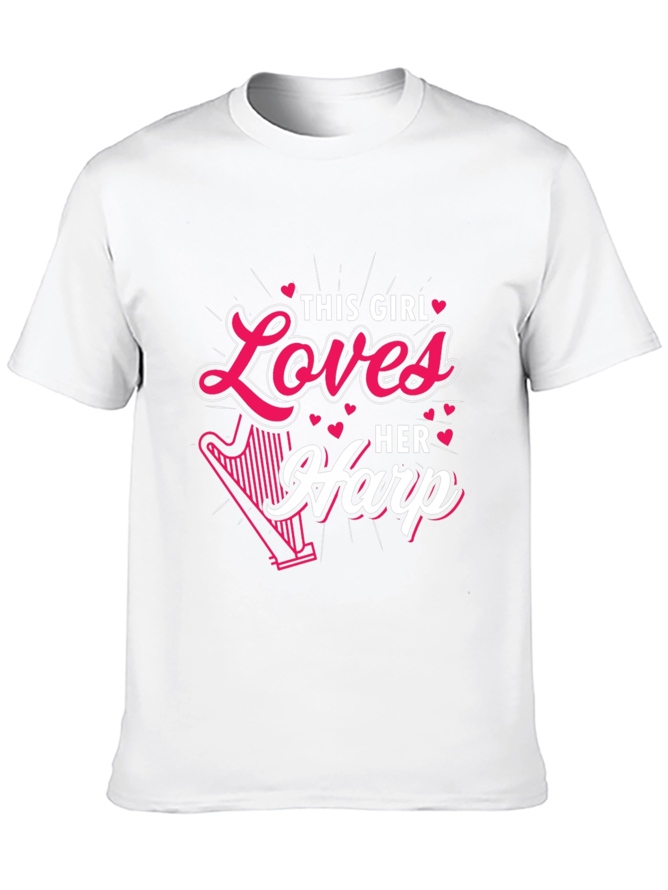 This Girl Loves Her Harp T-Shirt