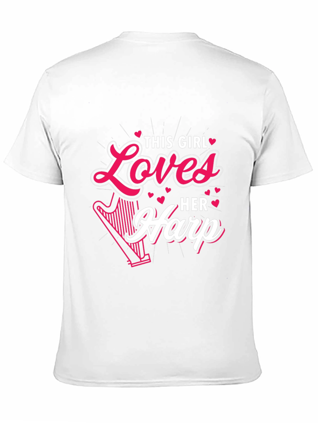 This Girl Loves Her Harp T-Shirt