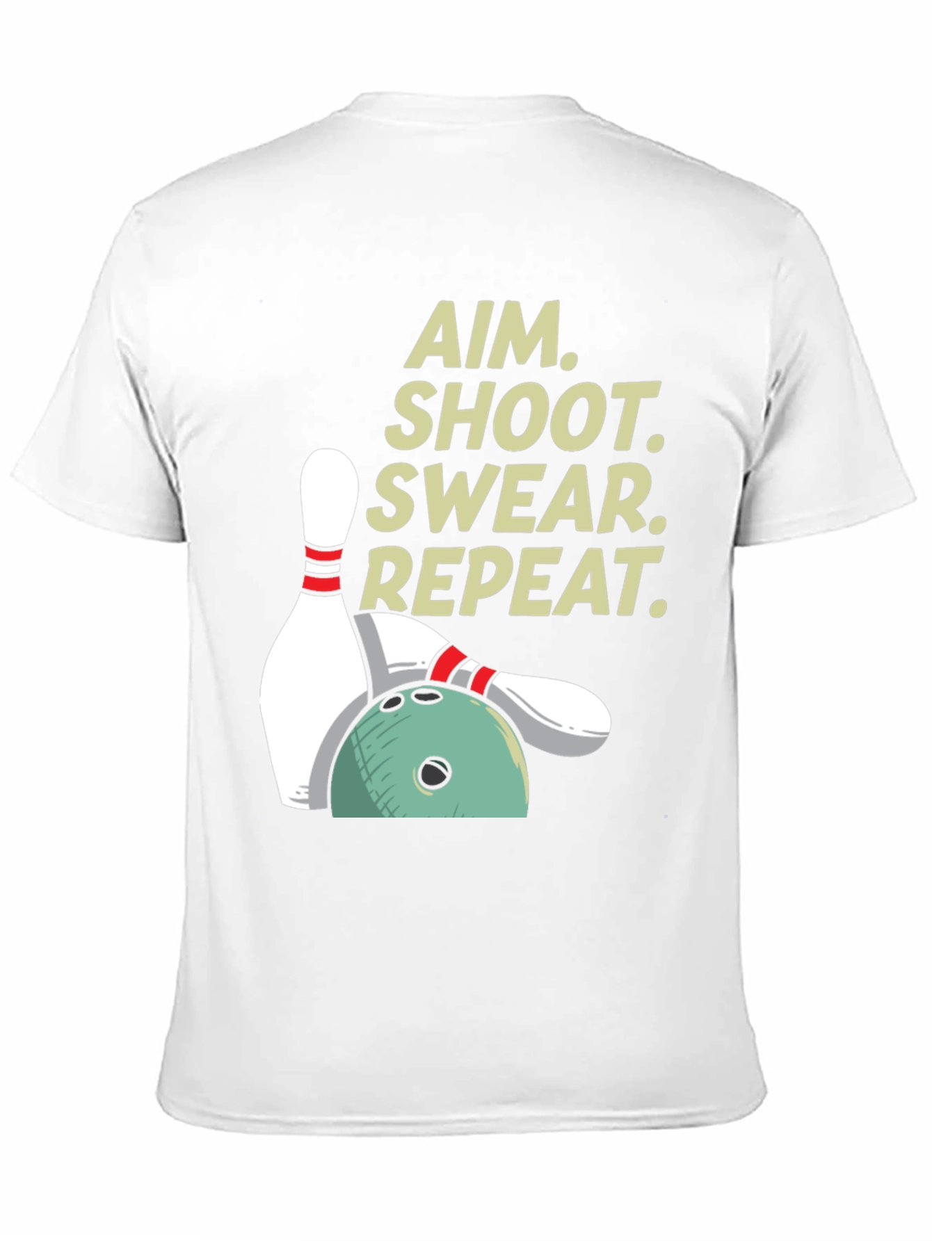 Aim Shoot Swear Repeat T-Shirt