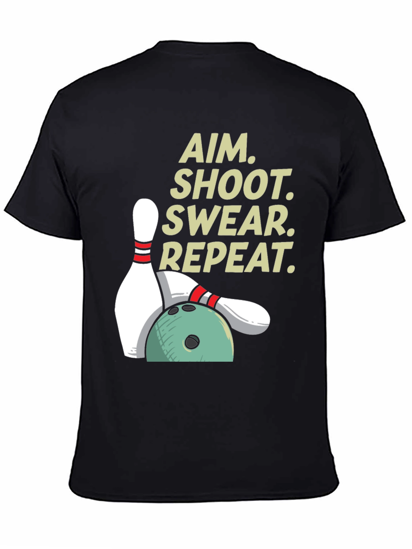 Aim Shoot Swear Repeat T-Shirt