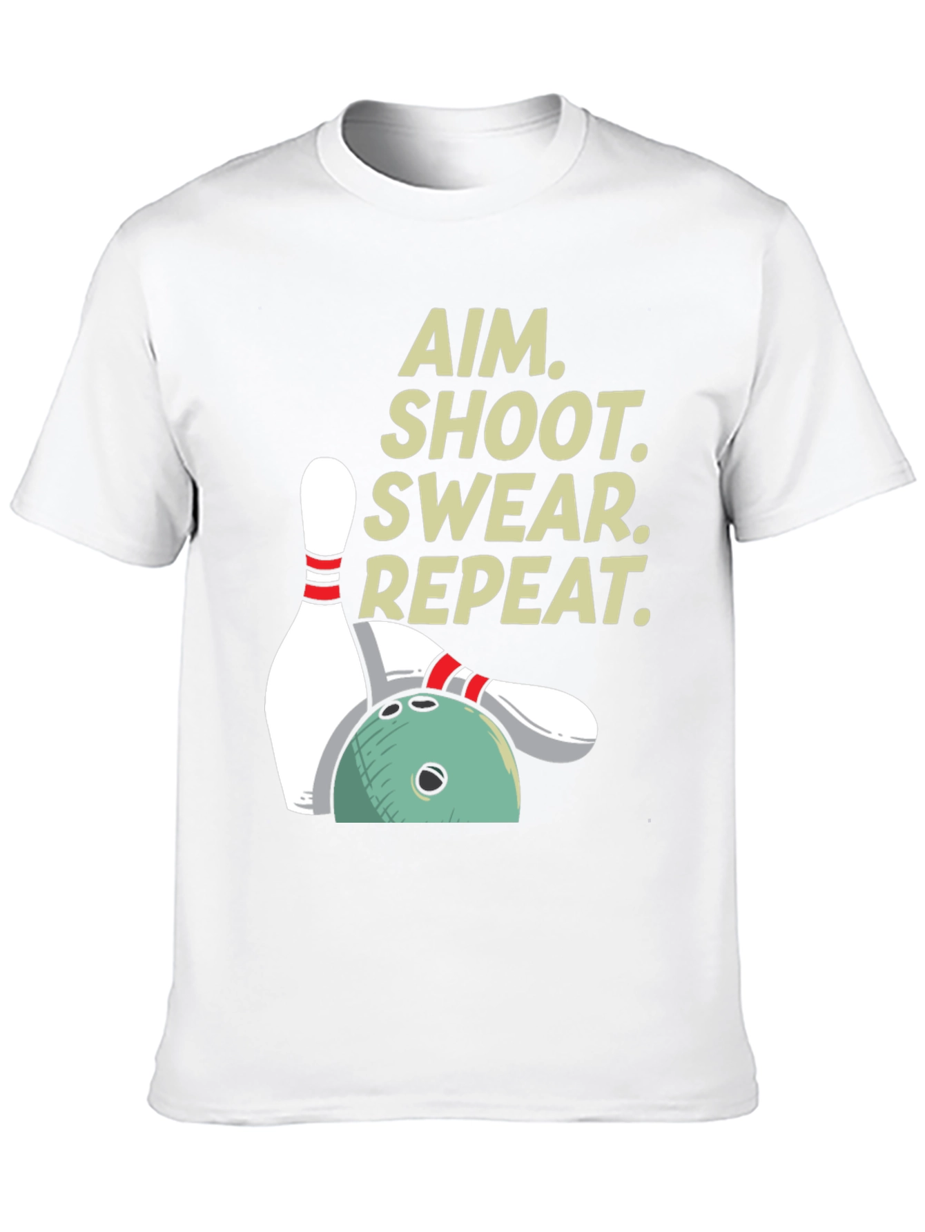 Aim Shoot Swear Repeat T-Shirt