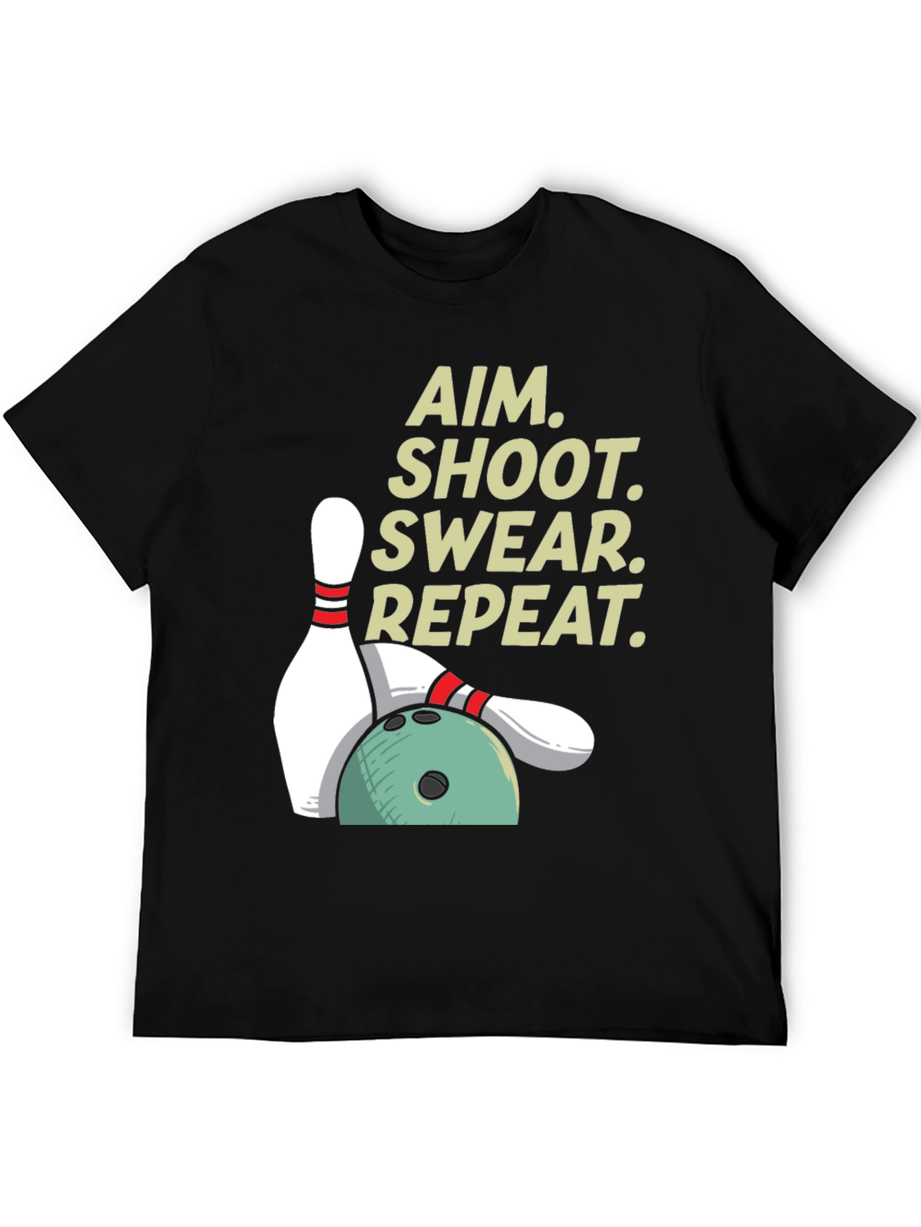 Aim Shoot Swear Repeat T-Shirt